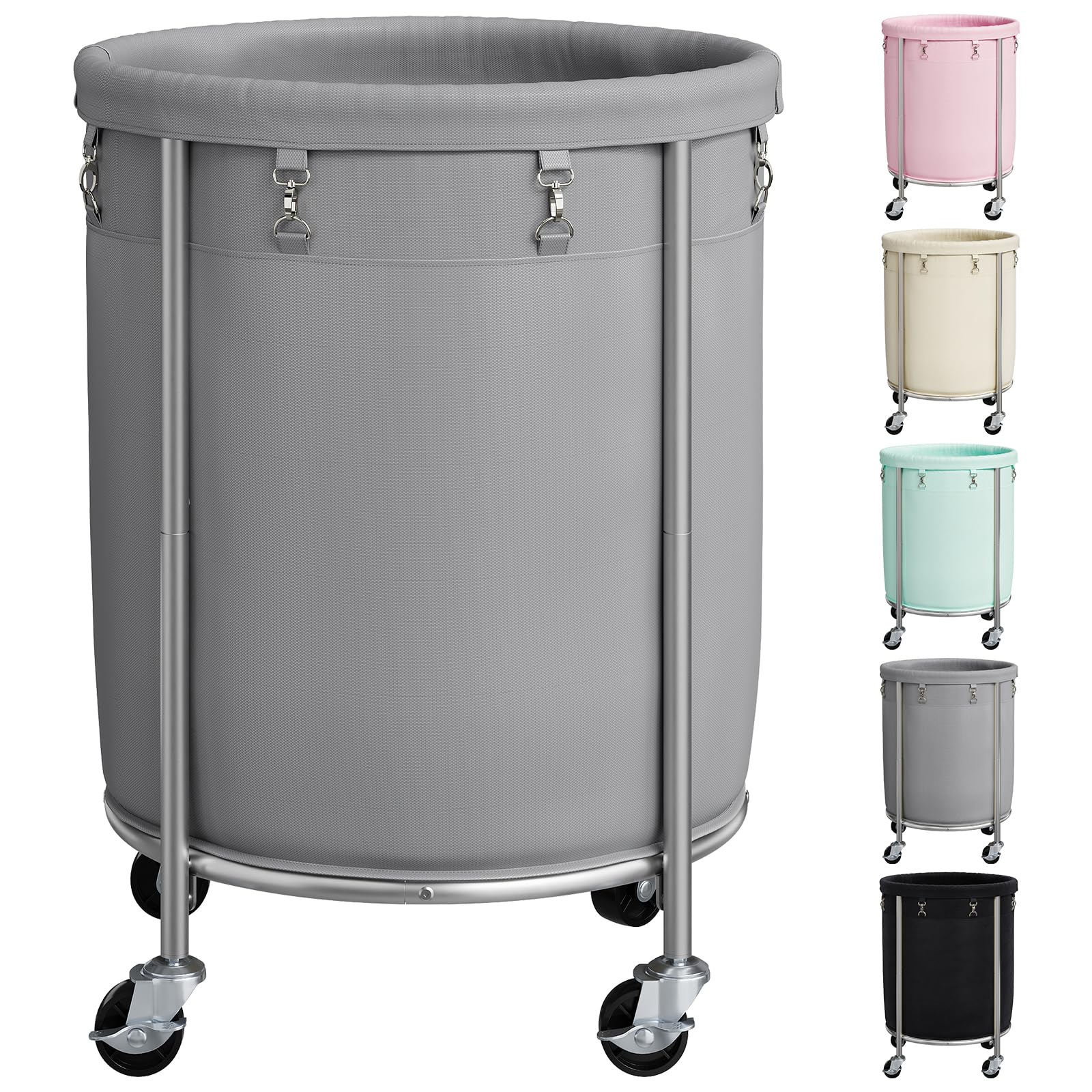 Laundry Basket with Wheels