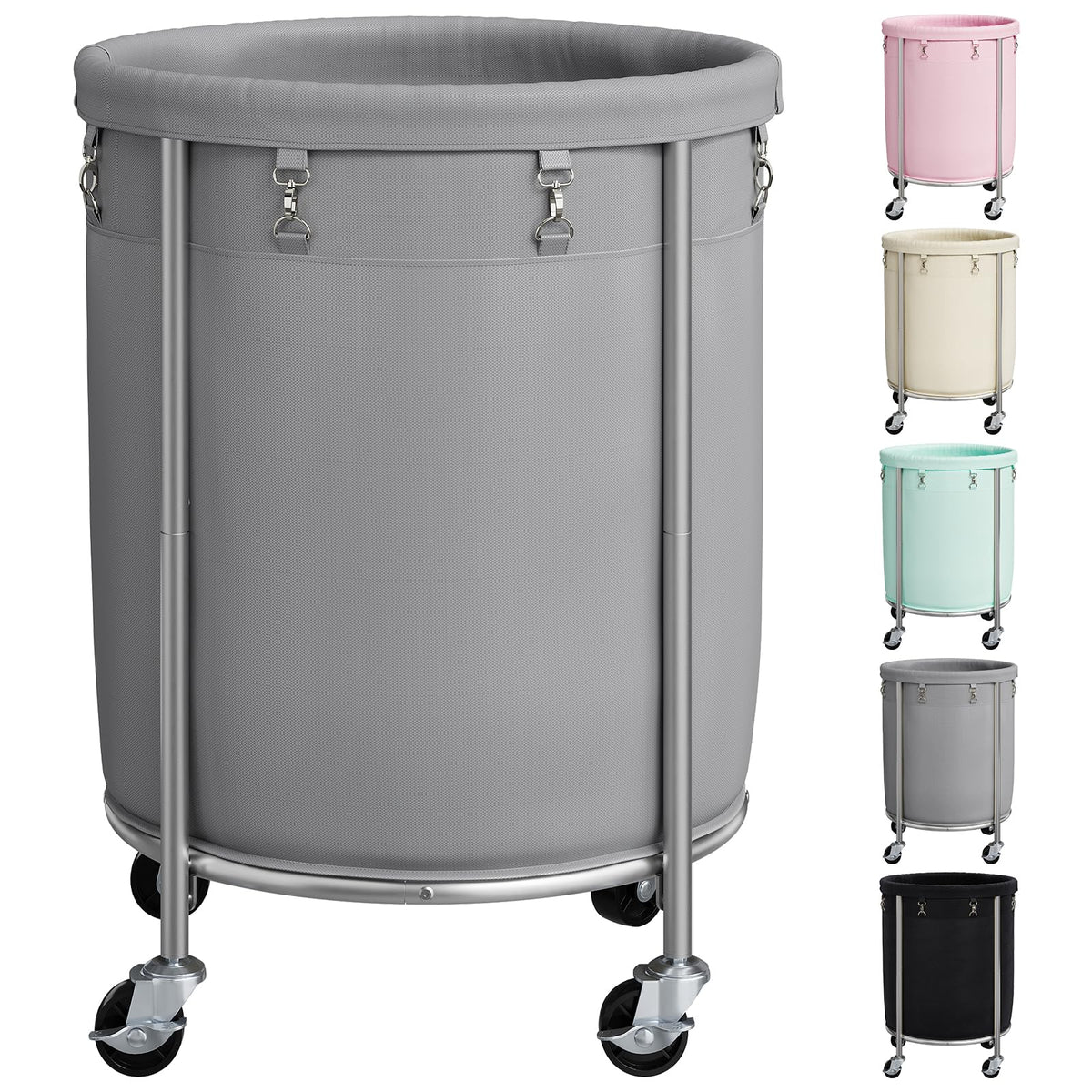 Laundry Basket with Wheels