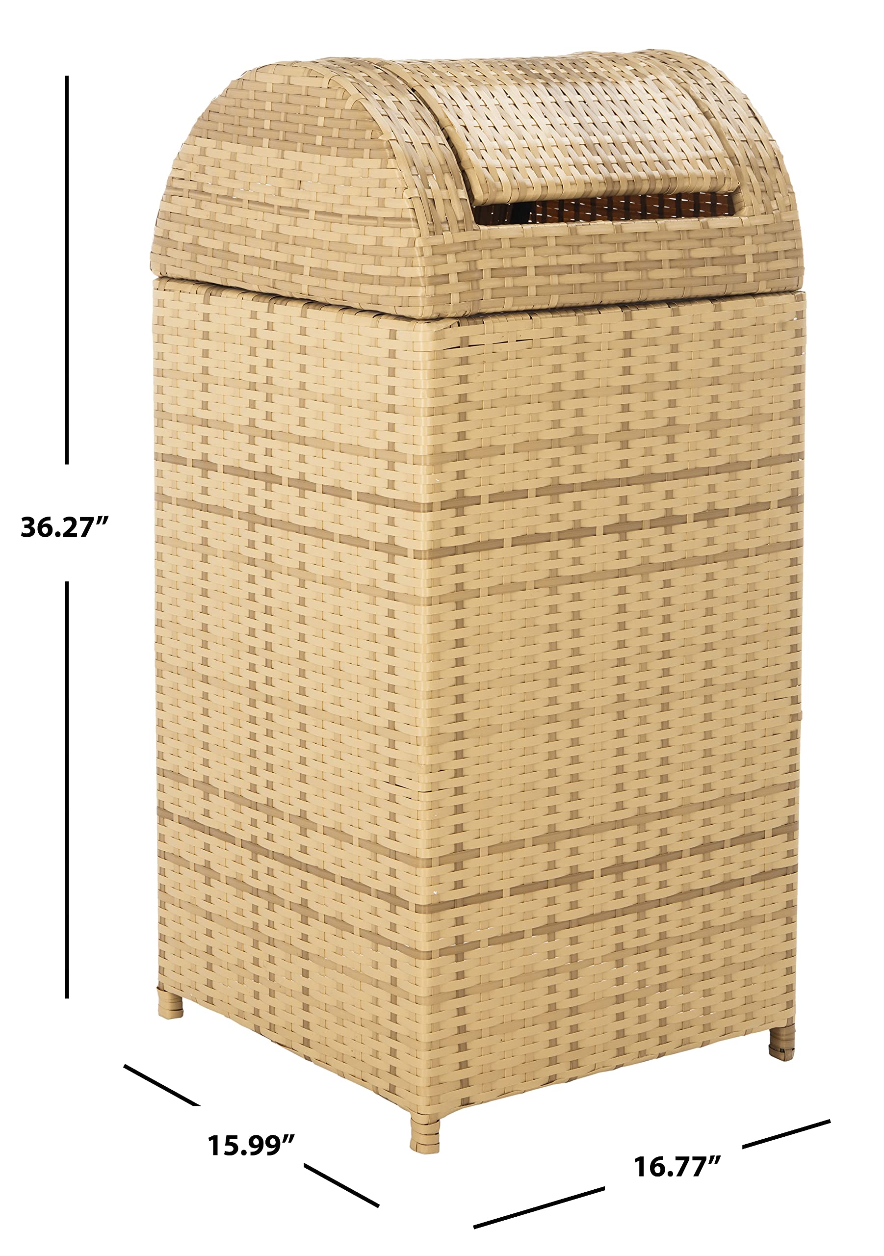 Outdoor Serapis Trash Bin
