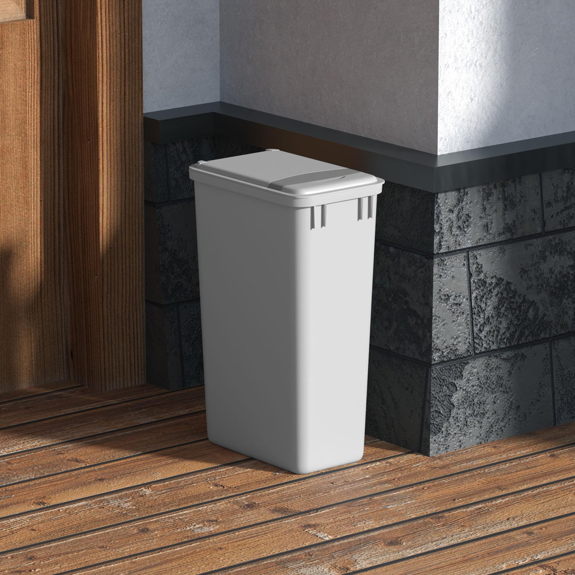 Dowell 50L Wastebasket Trash Container