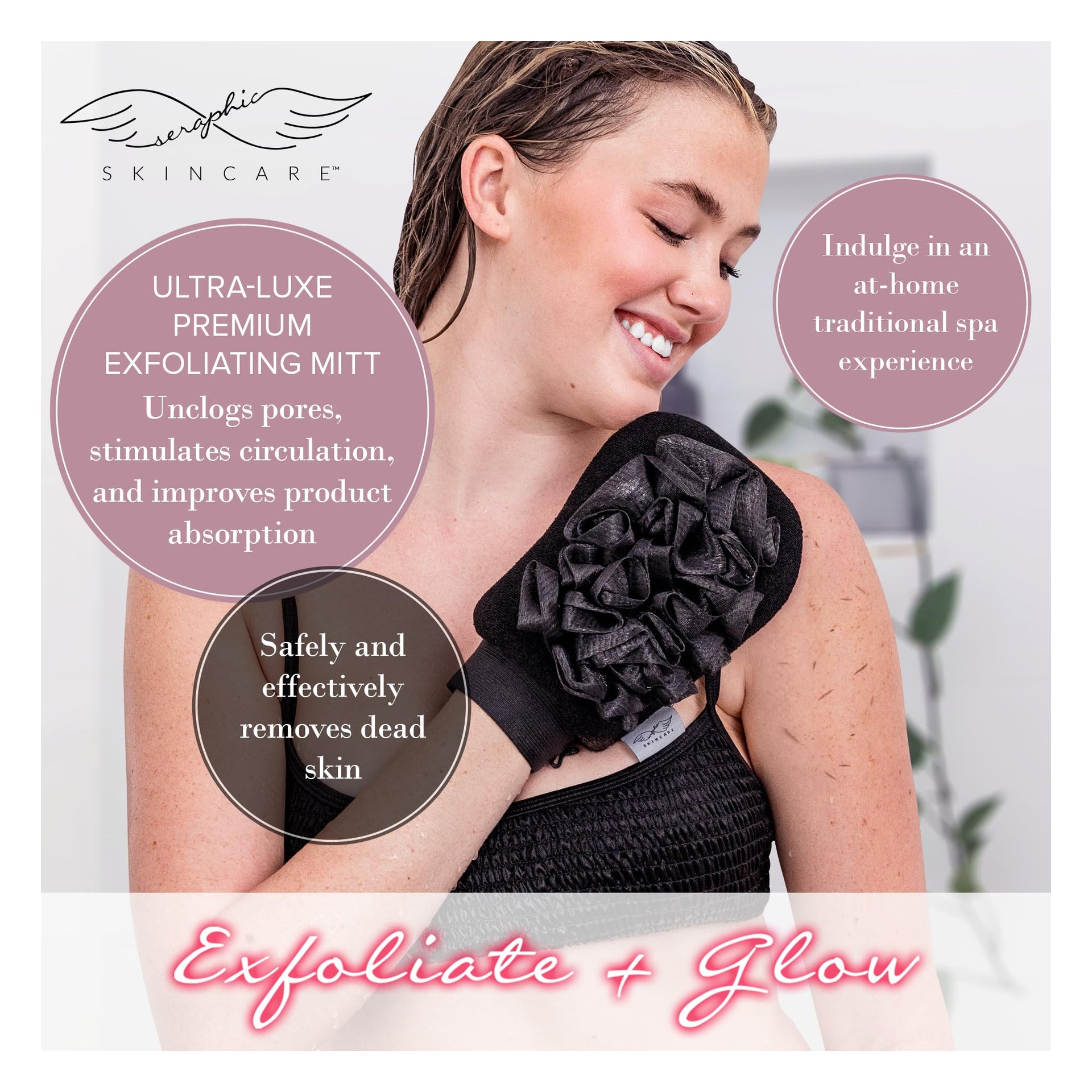 Ultra Luxe Korean Exfoliating Mitt