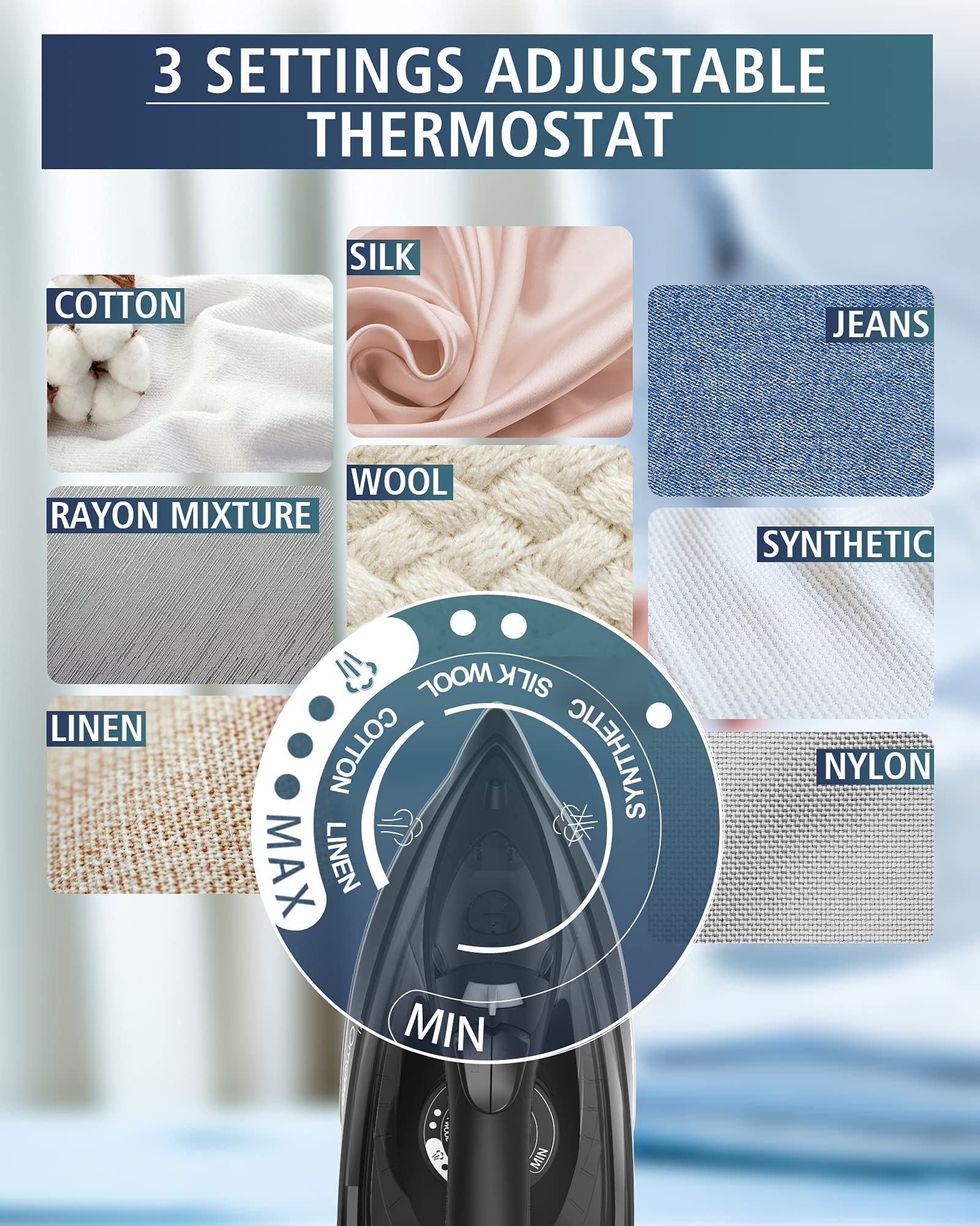 Steam Iron for Clothes