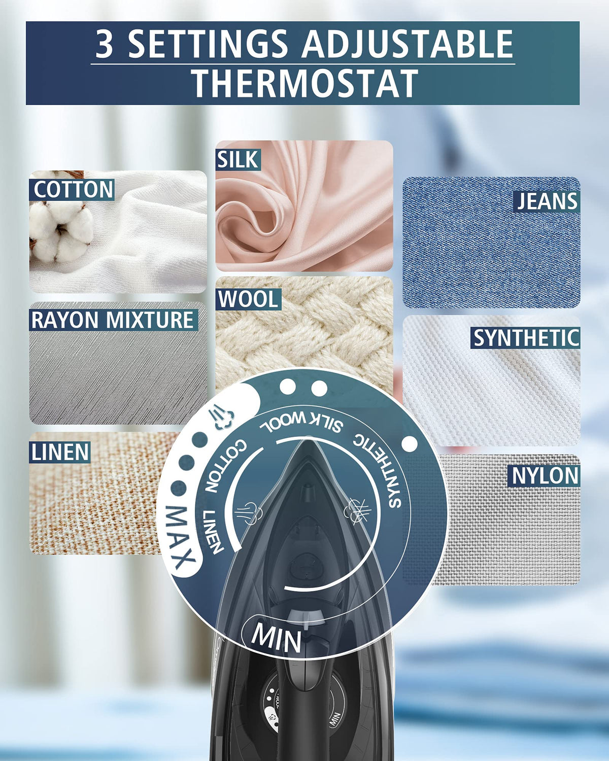 Steam Iron for Clothes
