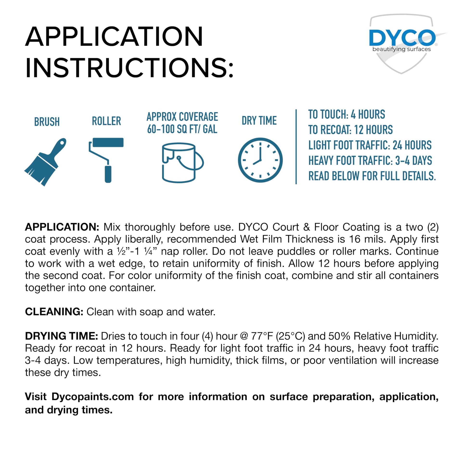 DYCO Court & Floor Anti (128 Fl Oz)