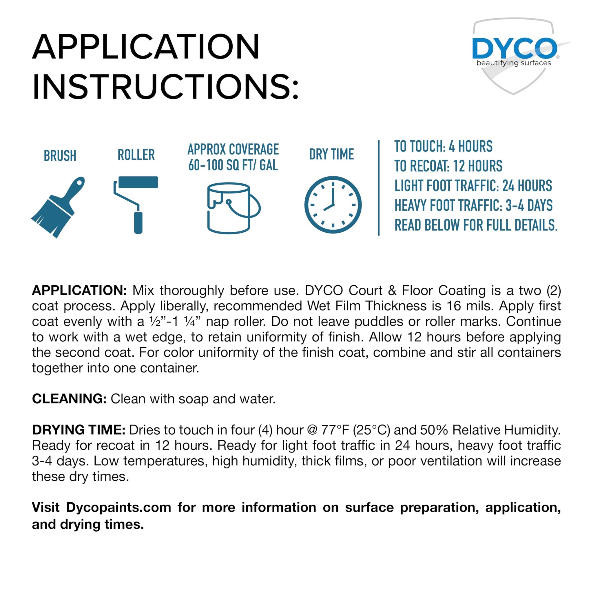 DYCO Court & Floor Anti (128 Fl Oz)