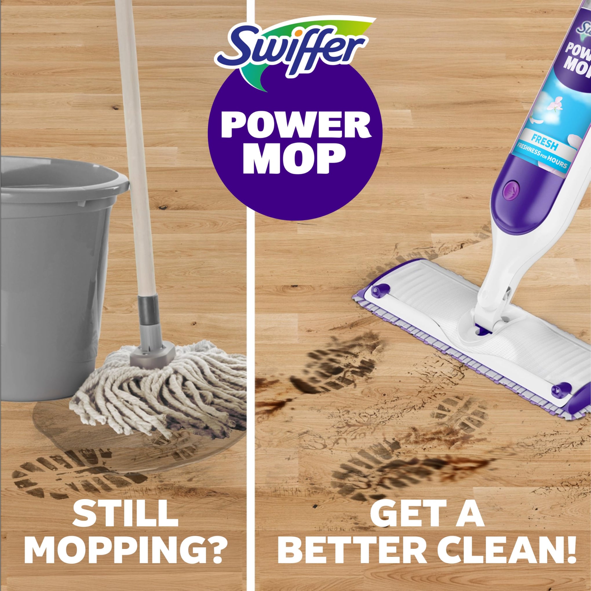 PowerMop Mopping Kit for Floor Cleaning