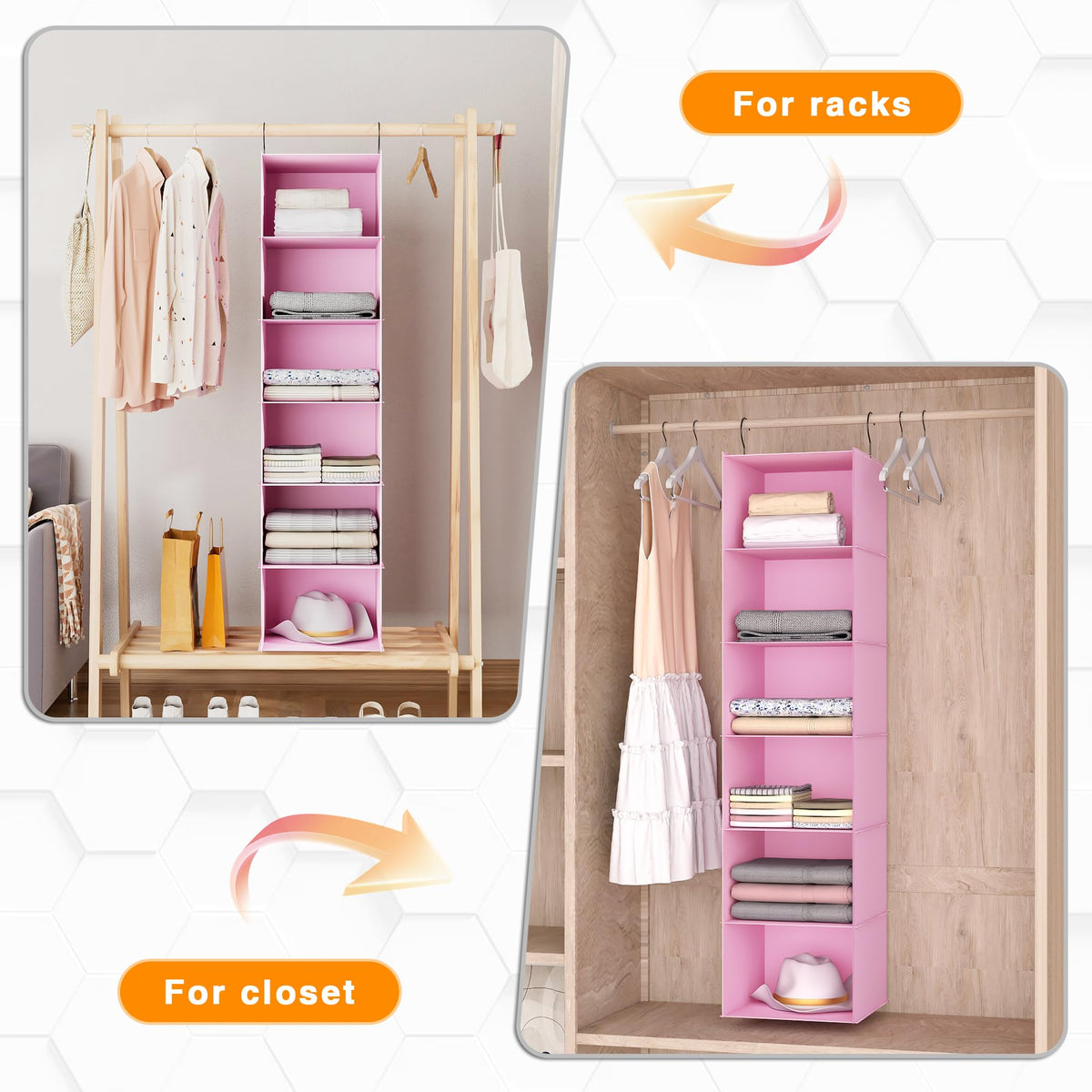 Hanging Closet Organizer 6