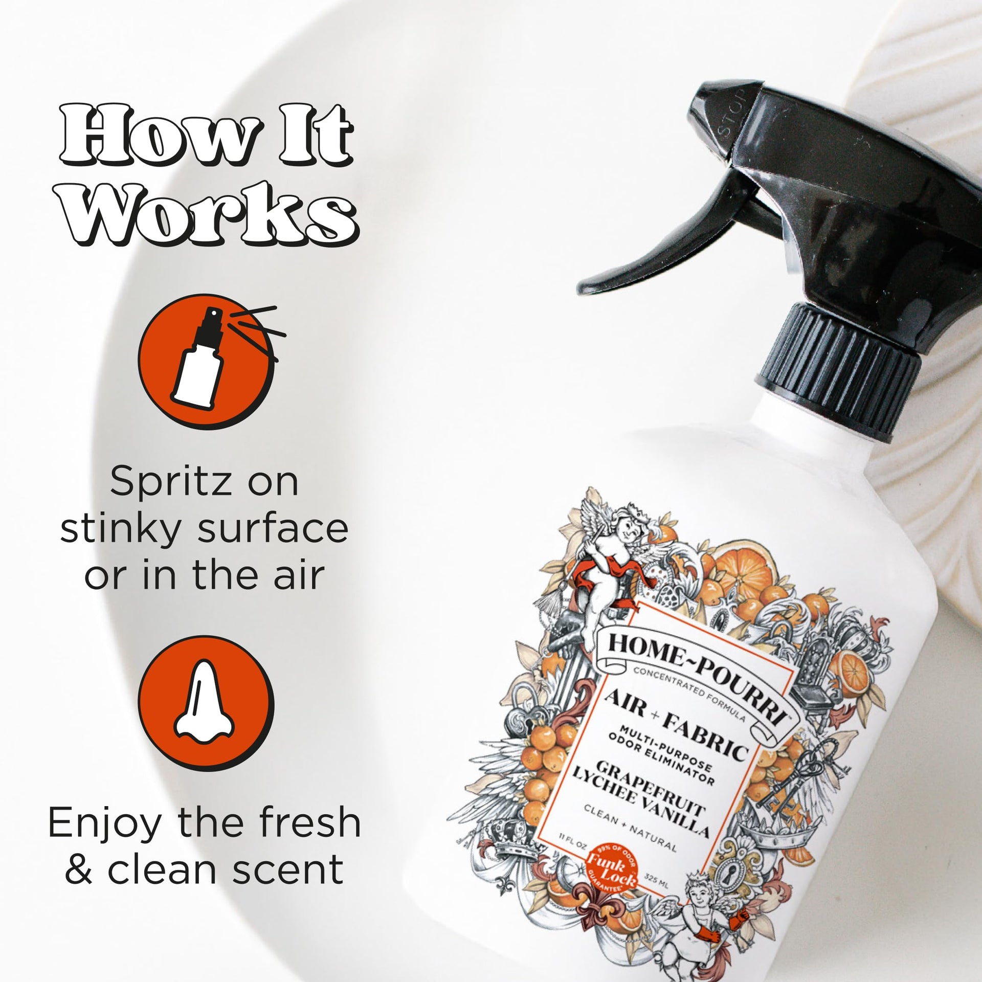 Home Pourri Air + Fabric Multi (11 Fl Oz)