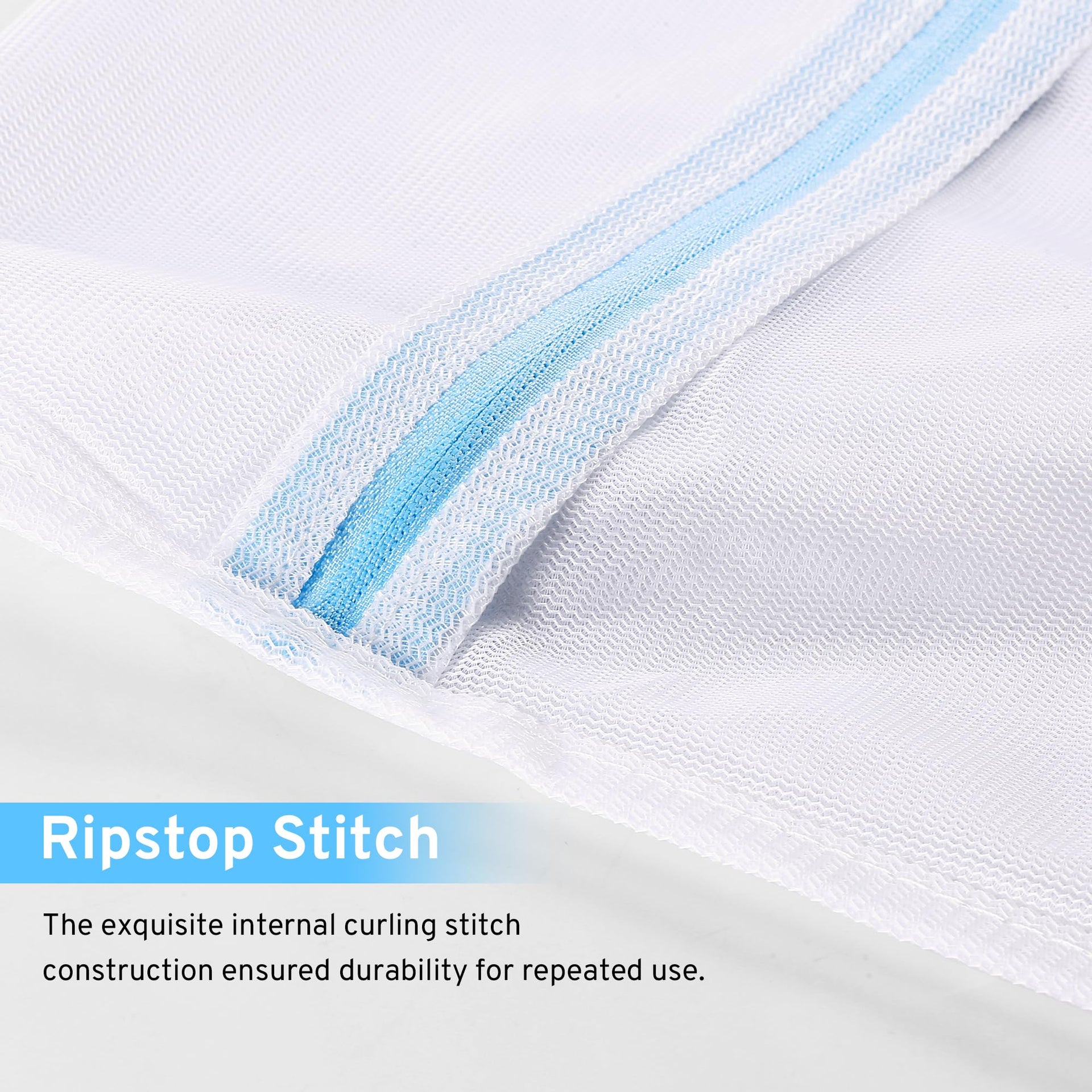 4 Pcs Mesh Laundry Bags Set for Delicates with AUTO (10 Count)