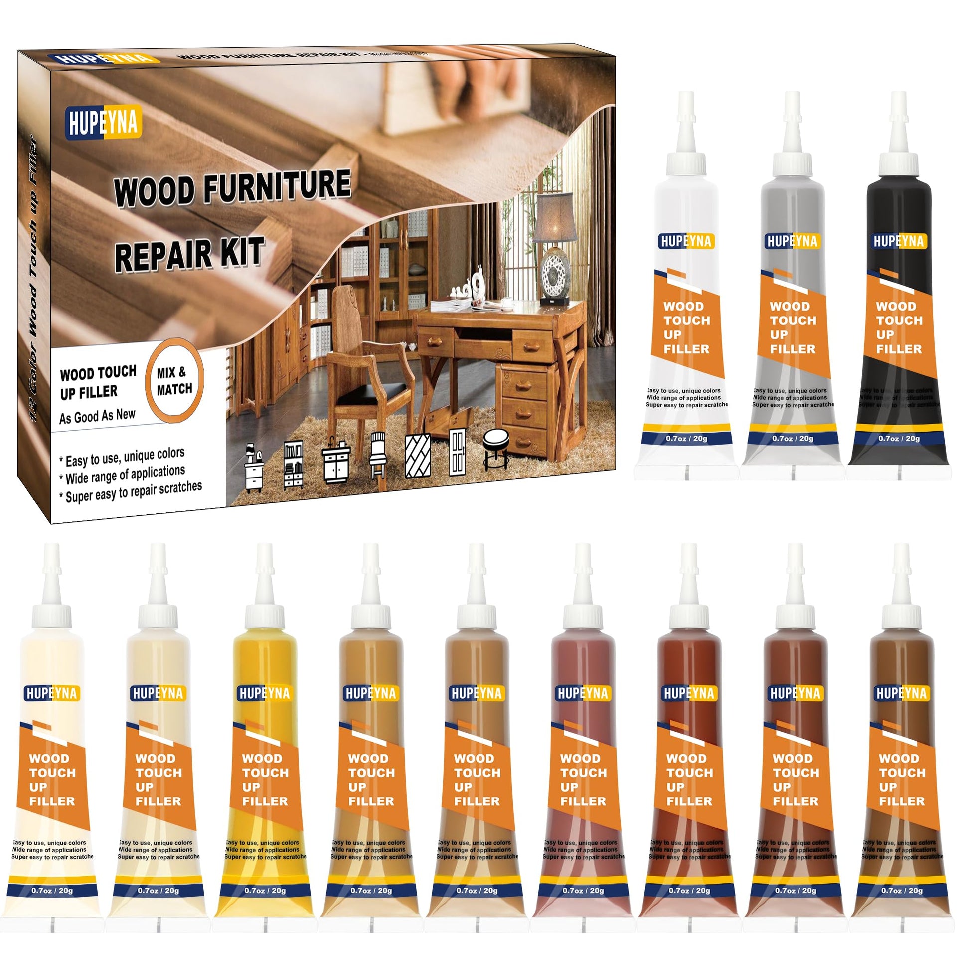 Wood Furniture Repair Kit