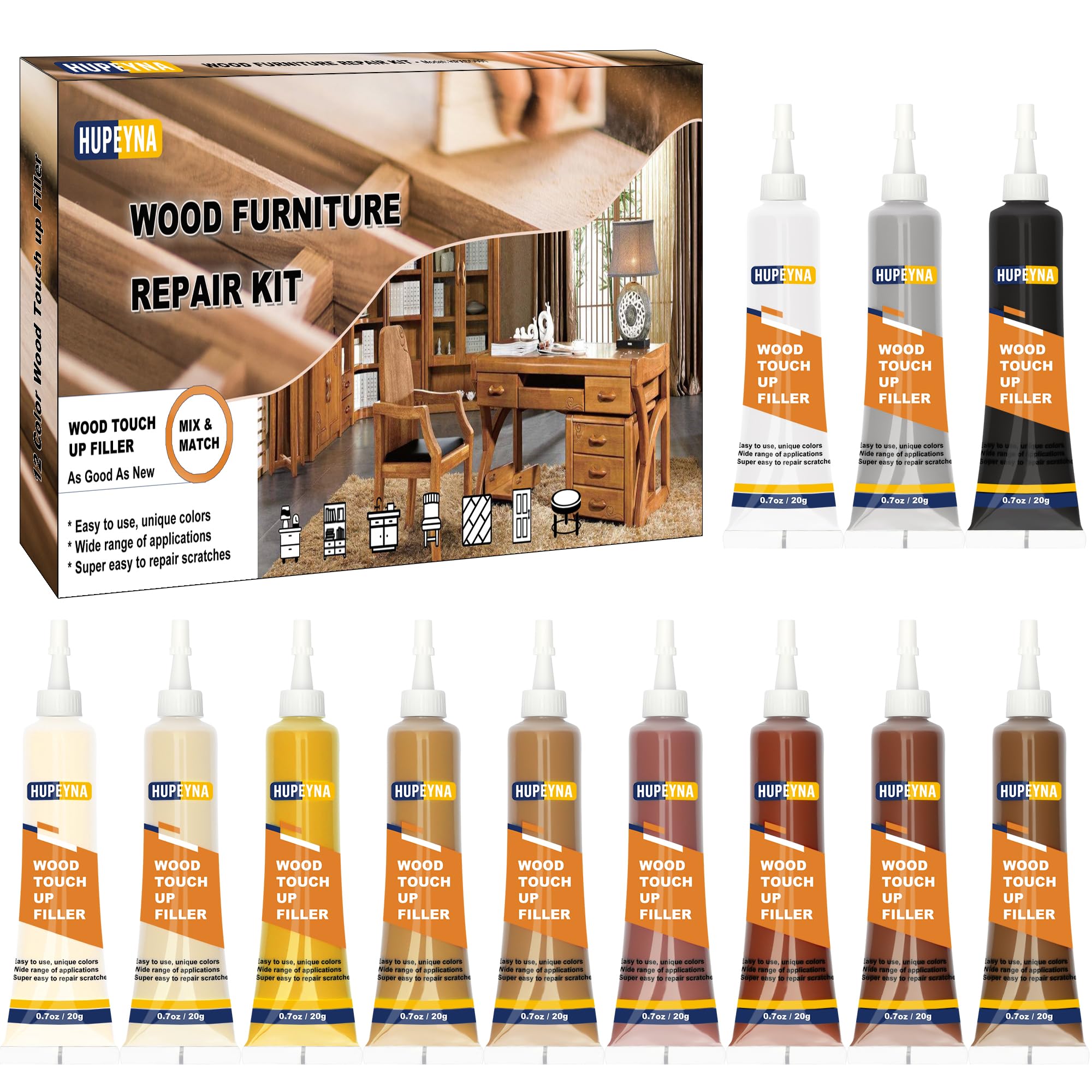Wood Furniture Repair Kit