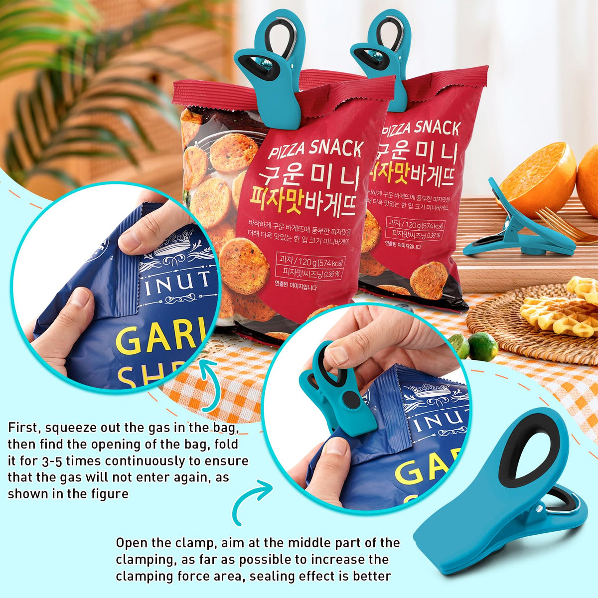 12 Pack Chip Clips (12 Count)