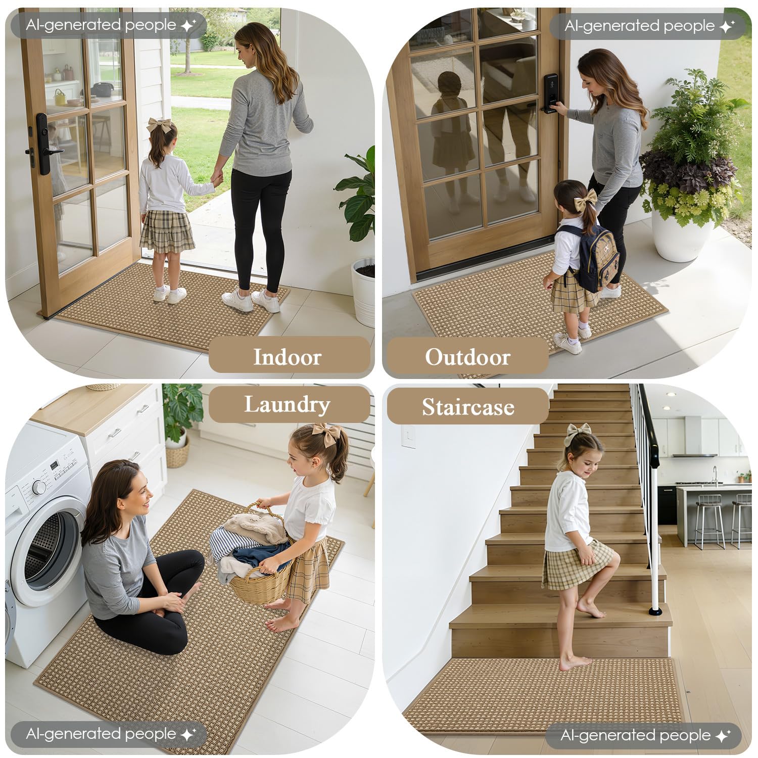 Waffle Door Mat Indoor Entrance