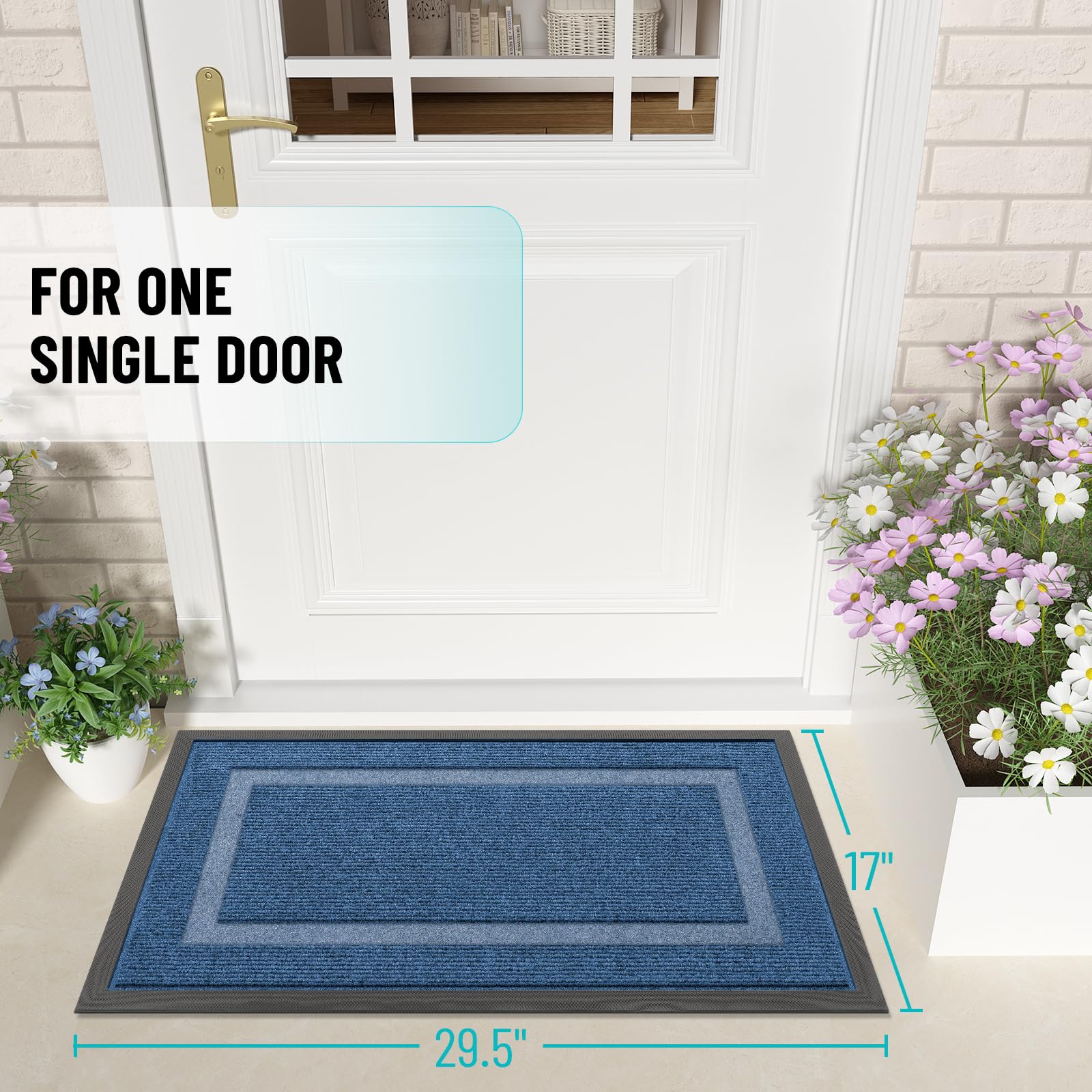 Front Door Mat Outside 29.5x17