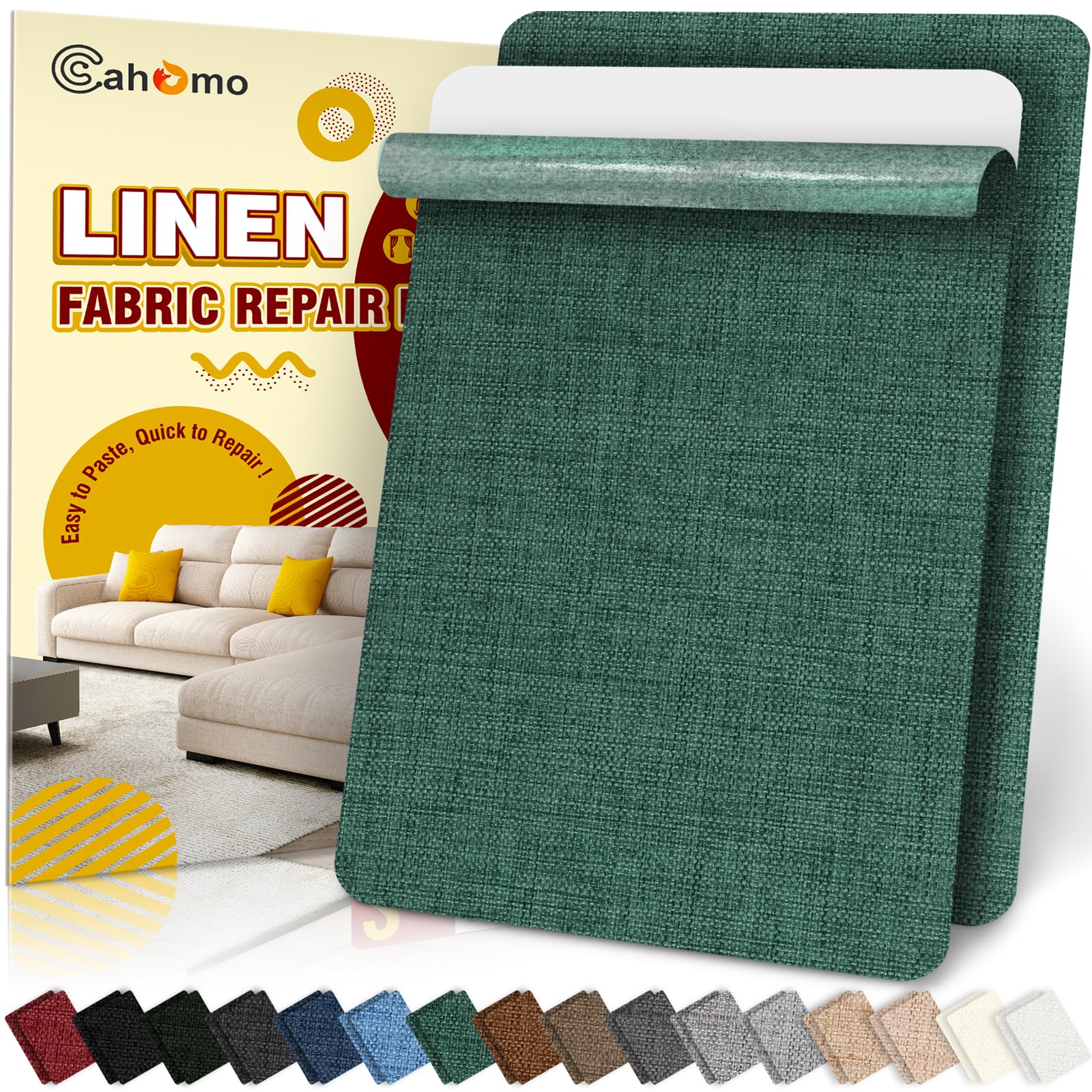 Linen Repair Tape 2Pcs 8x12 inch