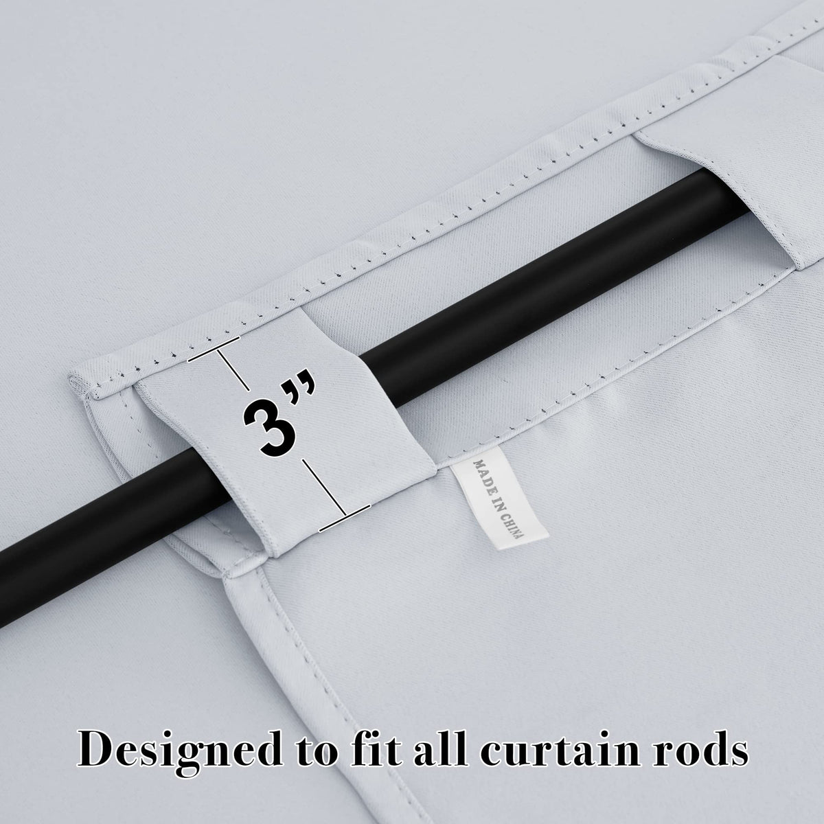 Extra Long Curtains for Living Room 108 inches Extra Long (2 Count)