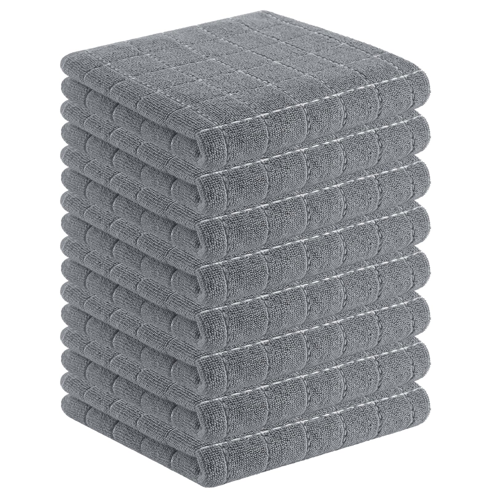 100% Cotton Terry Kitchen Towels (8 Count)