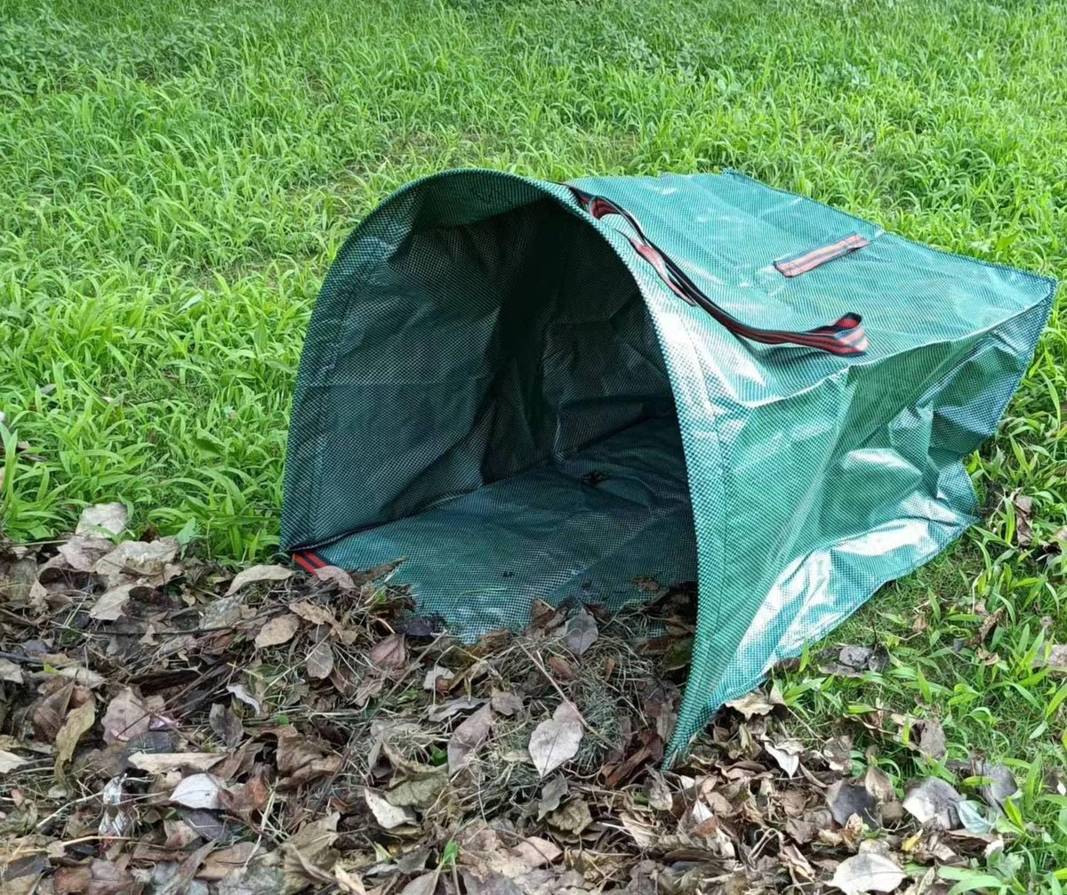 Heavy Duty 72 Gallon Standable Collapsible Yard Waste Leaf Bags