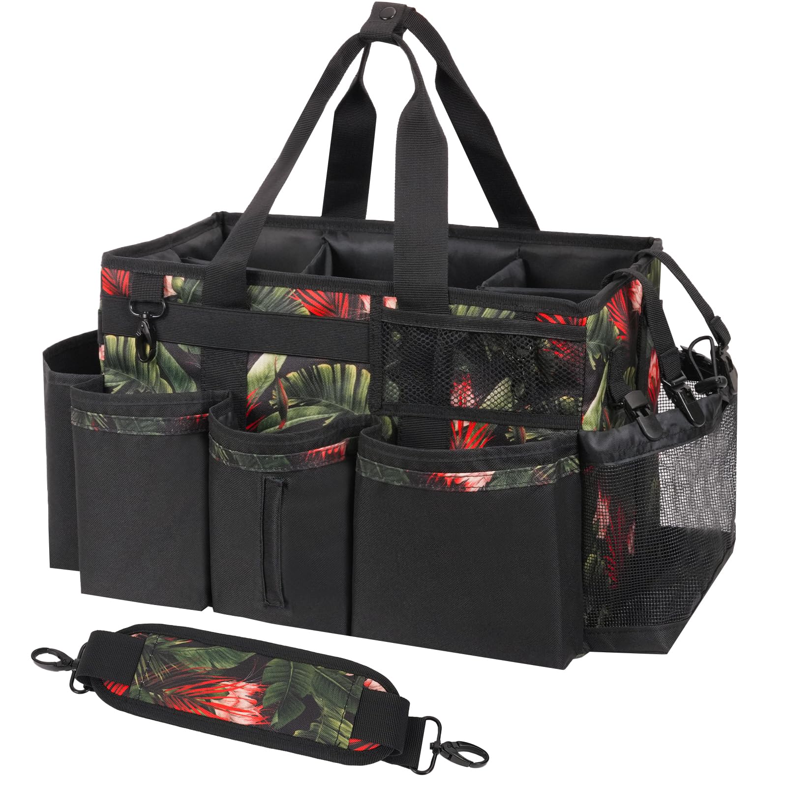 Wearable Cleaning Caddy Organizer With Handle & Shoulder Strap
