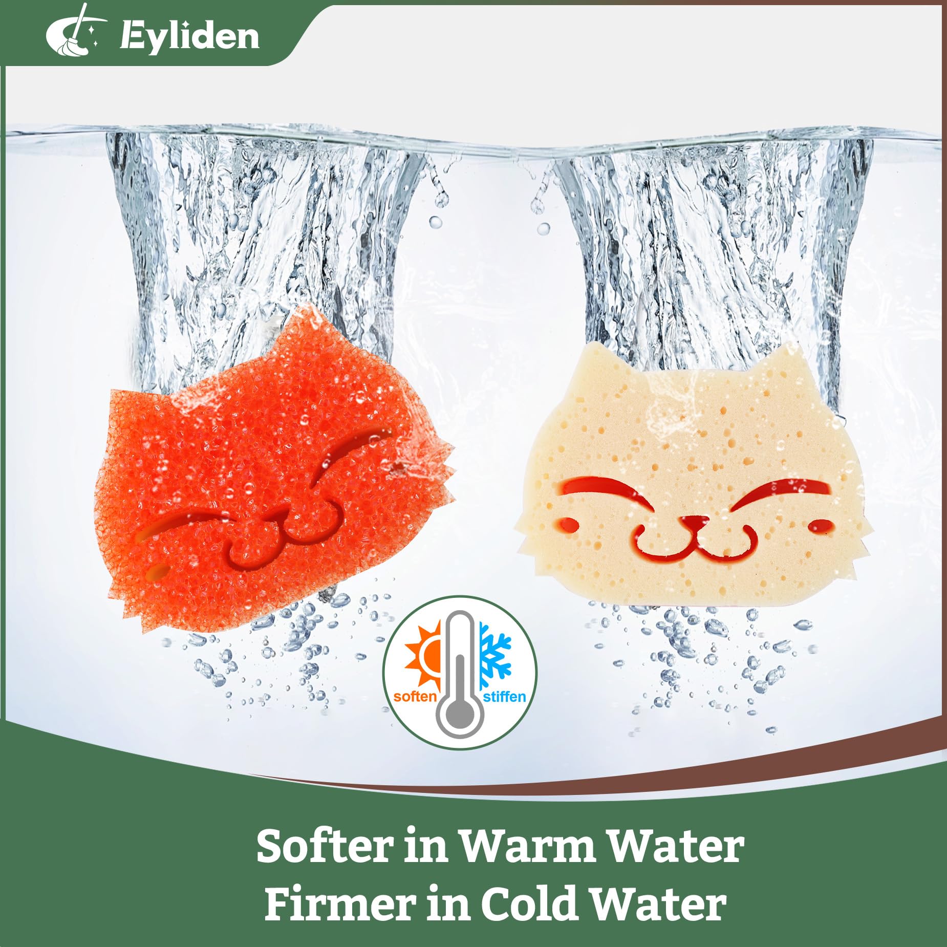 6 Pack Scrub Sponge (6 Count)