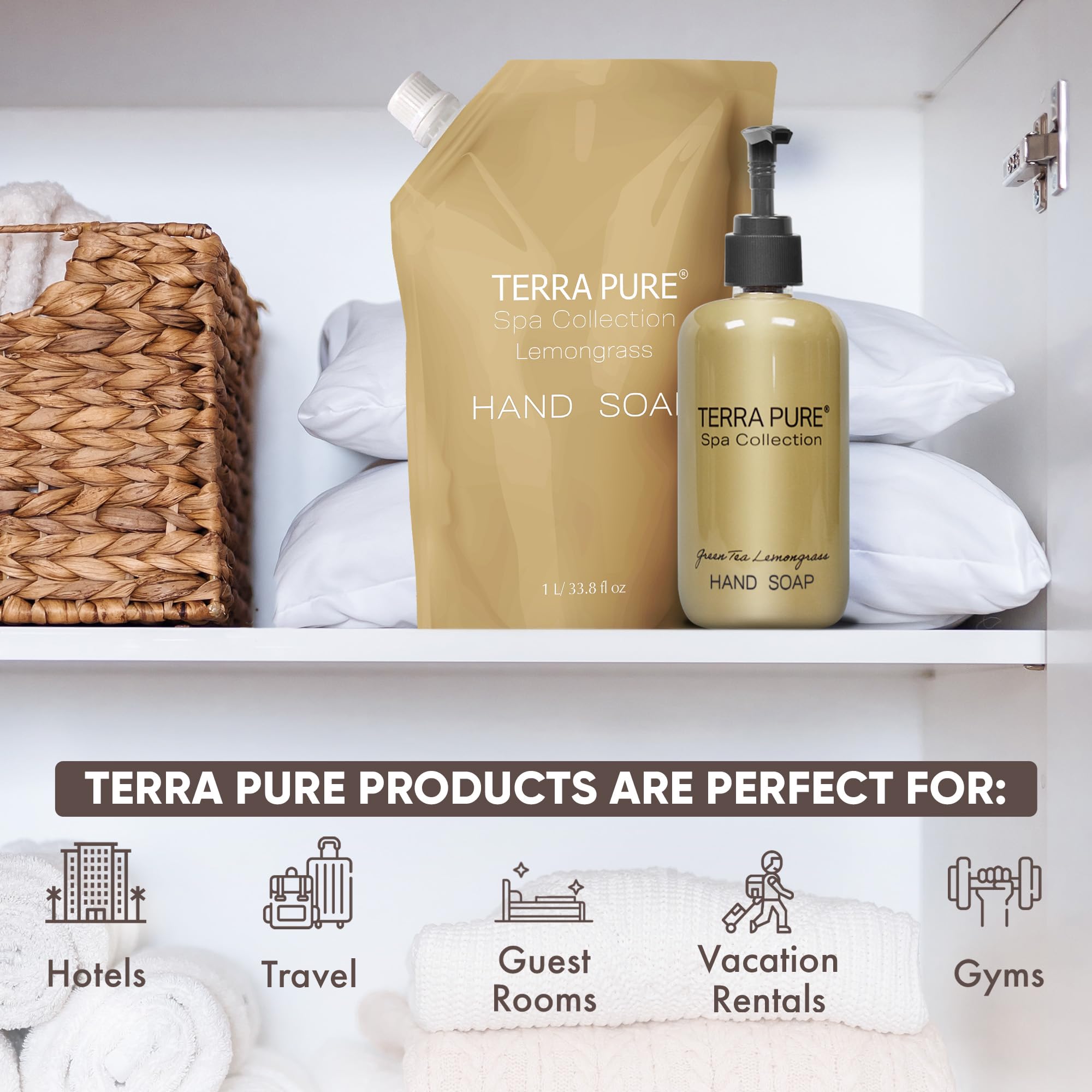 Spa Hand Wash Refill Bag (33.8 Fl Oz)