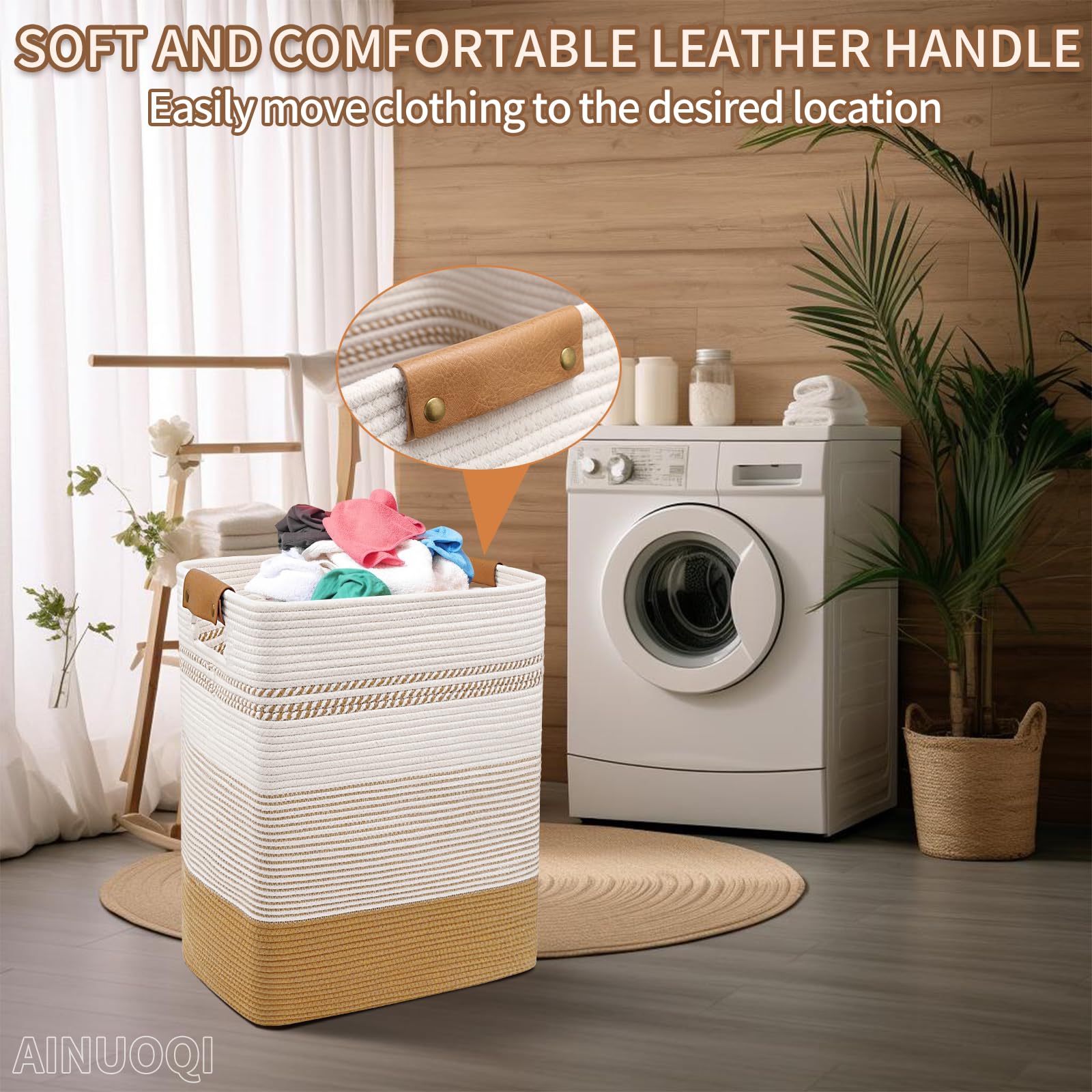 Large Laundry Hamper Basket