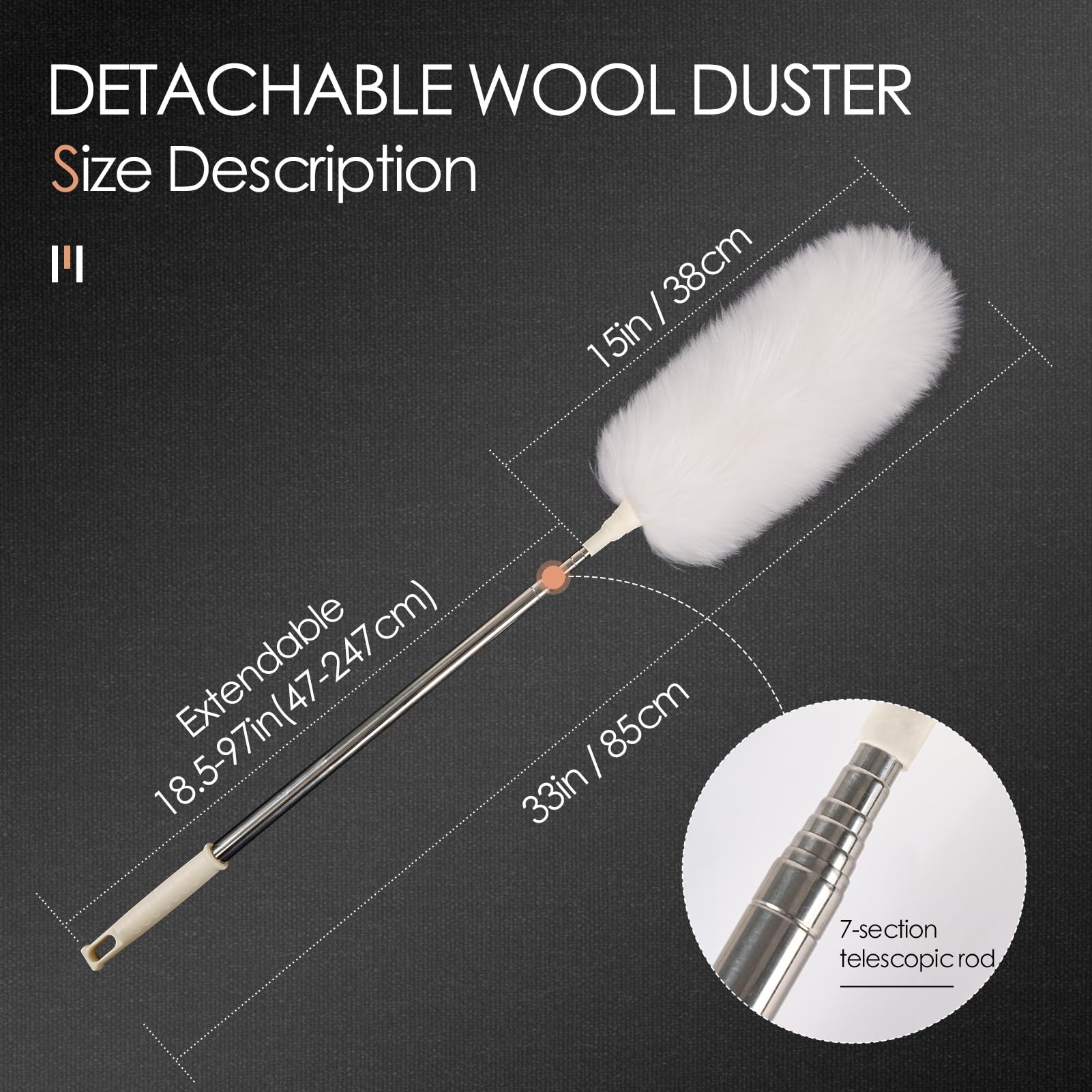 Extendable Lambswool Duster 29
