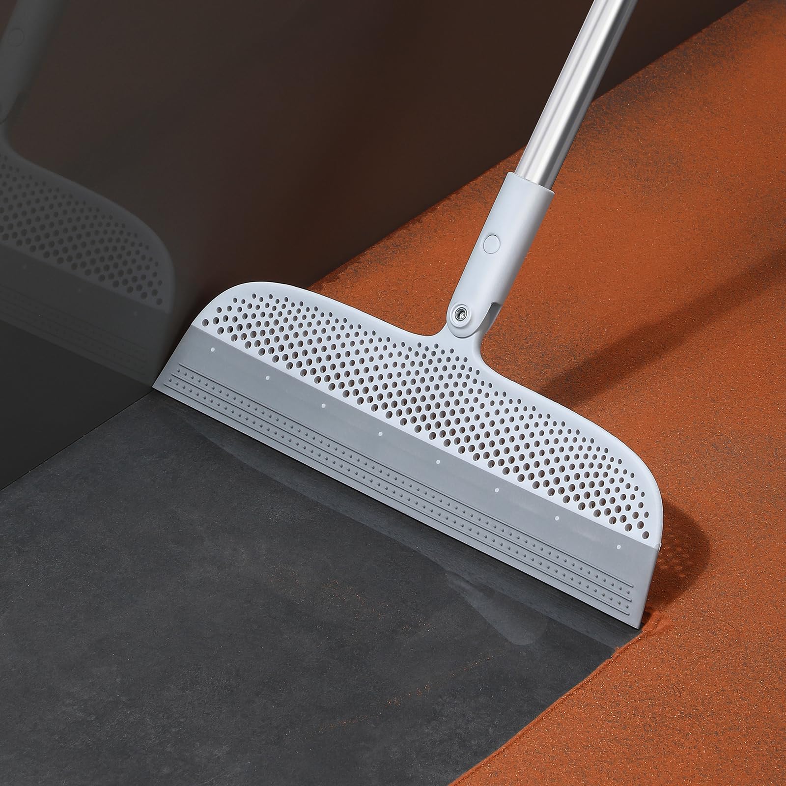 Multifunction Floor Squeegee Broom for Pet Hair Removal