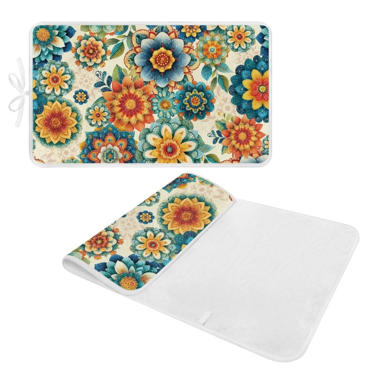 Boho Ironing Mat Foldable Ironing Pad Portable Board Iron Board Alternative Cover