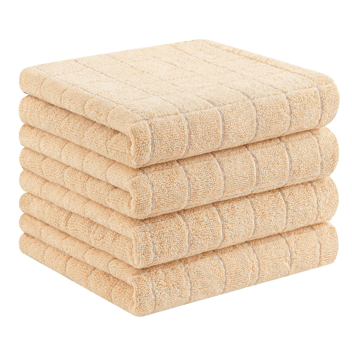 100% Cotton Terry Kitchen Towels (4 Count)