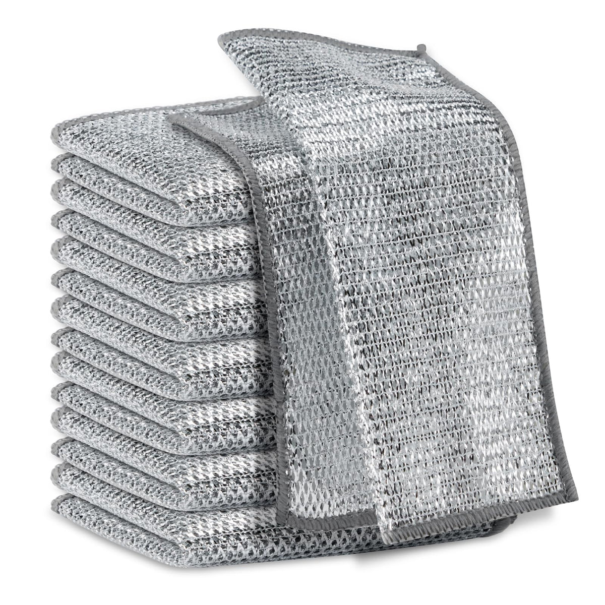 5Pcs Non Scratch Wire Dishcloth (5 Count)