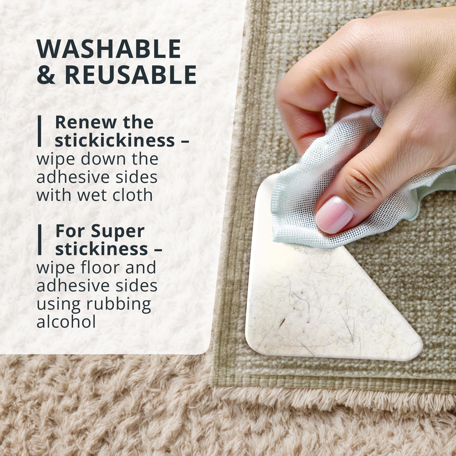 Rug Tape for Carpet (8 Count)