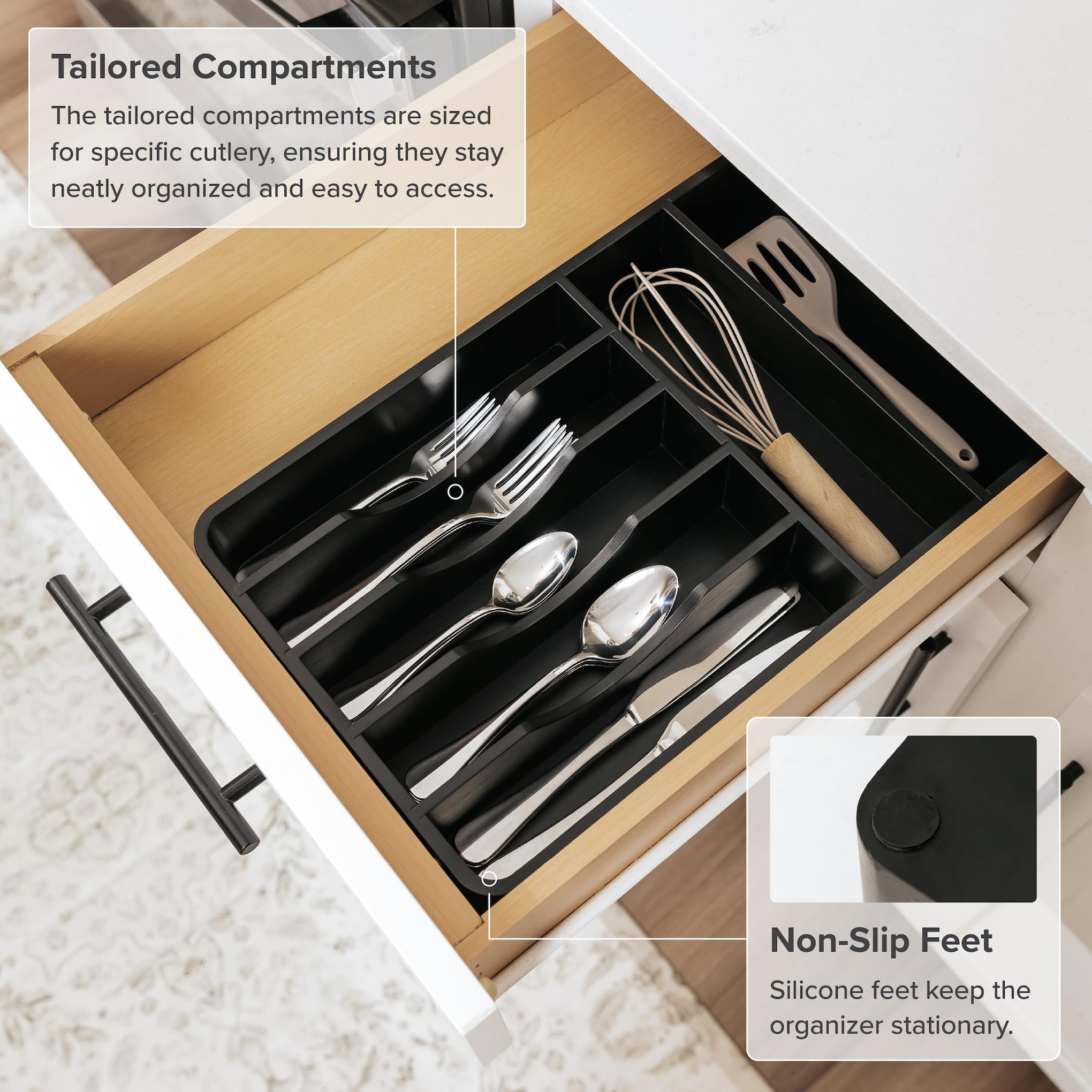 Silverware & Utensil Organizer