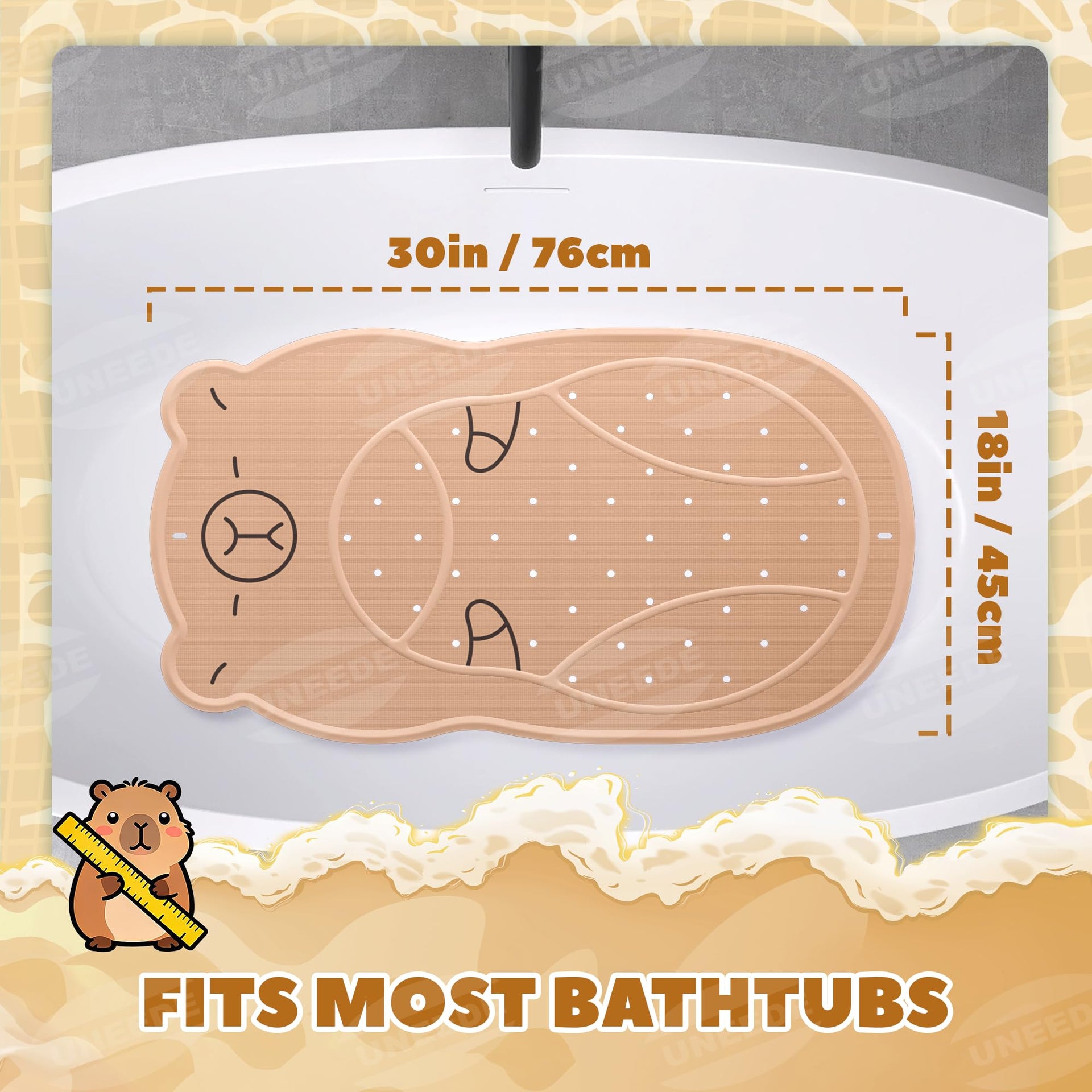 Kids Bathtub Mat Non Slip