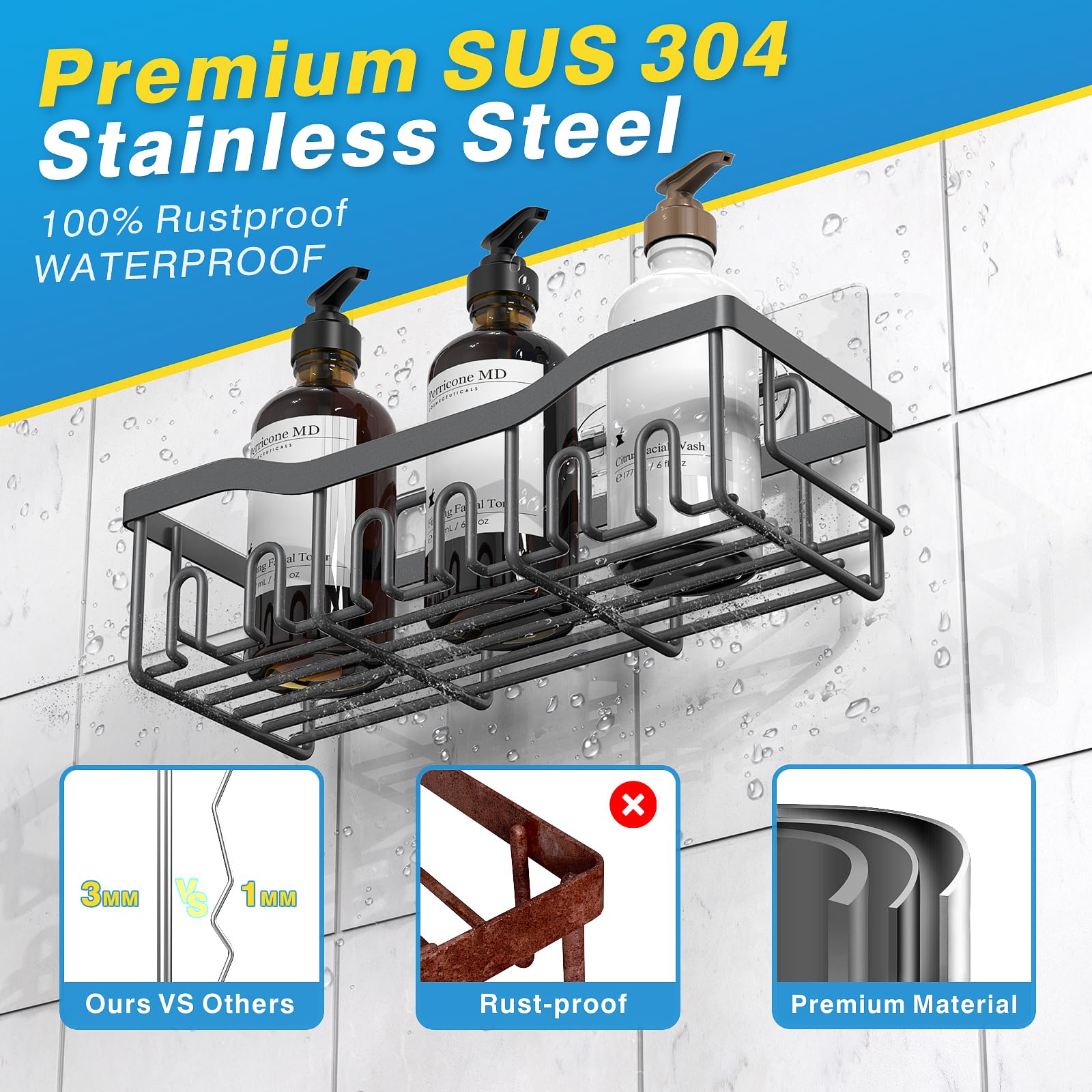 Shower Caddy 5 Pack