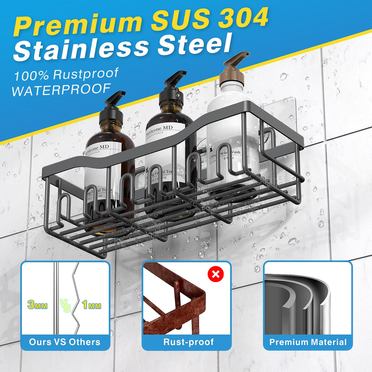 Shower Caddy 5 Pack