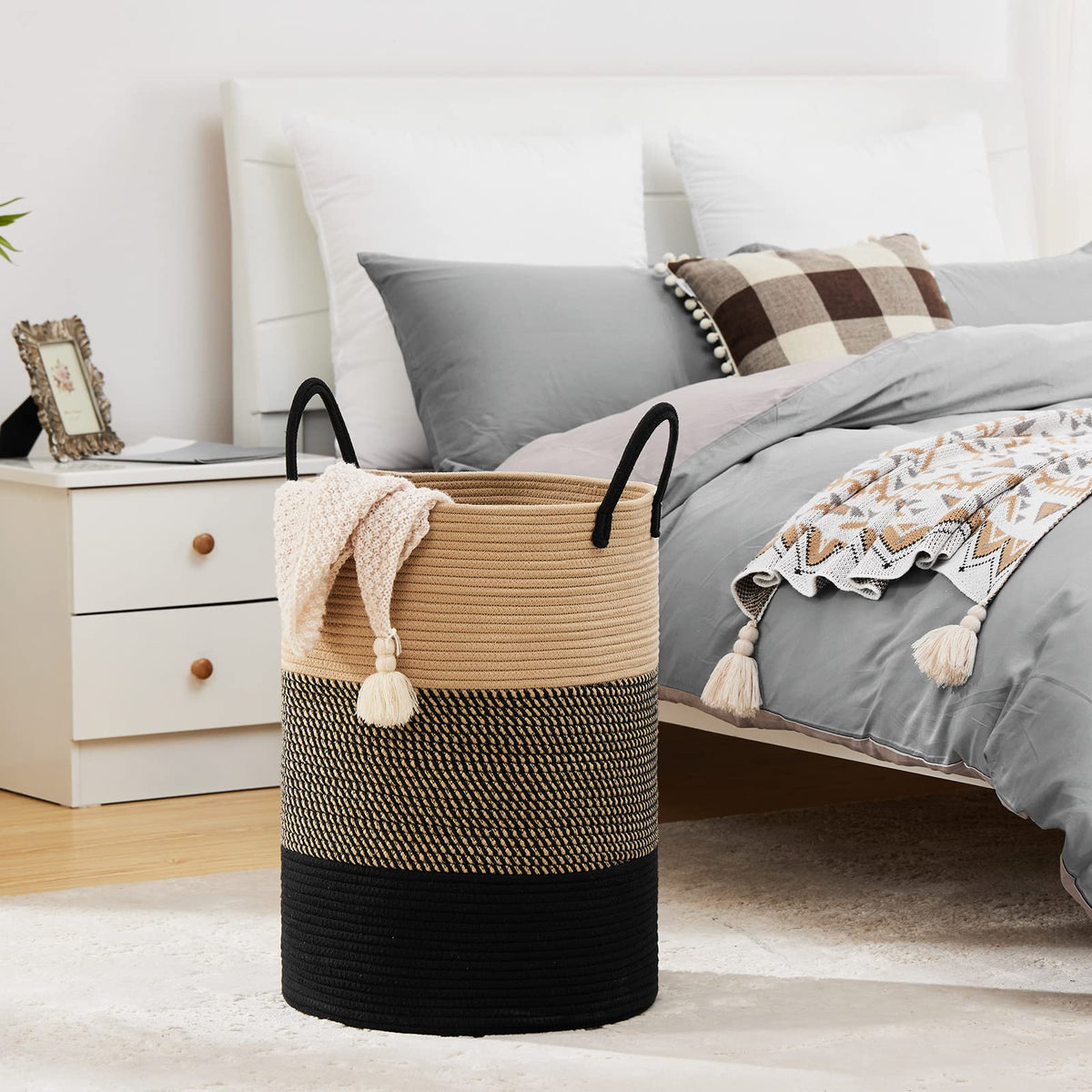 Woven Laundry Hamper