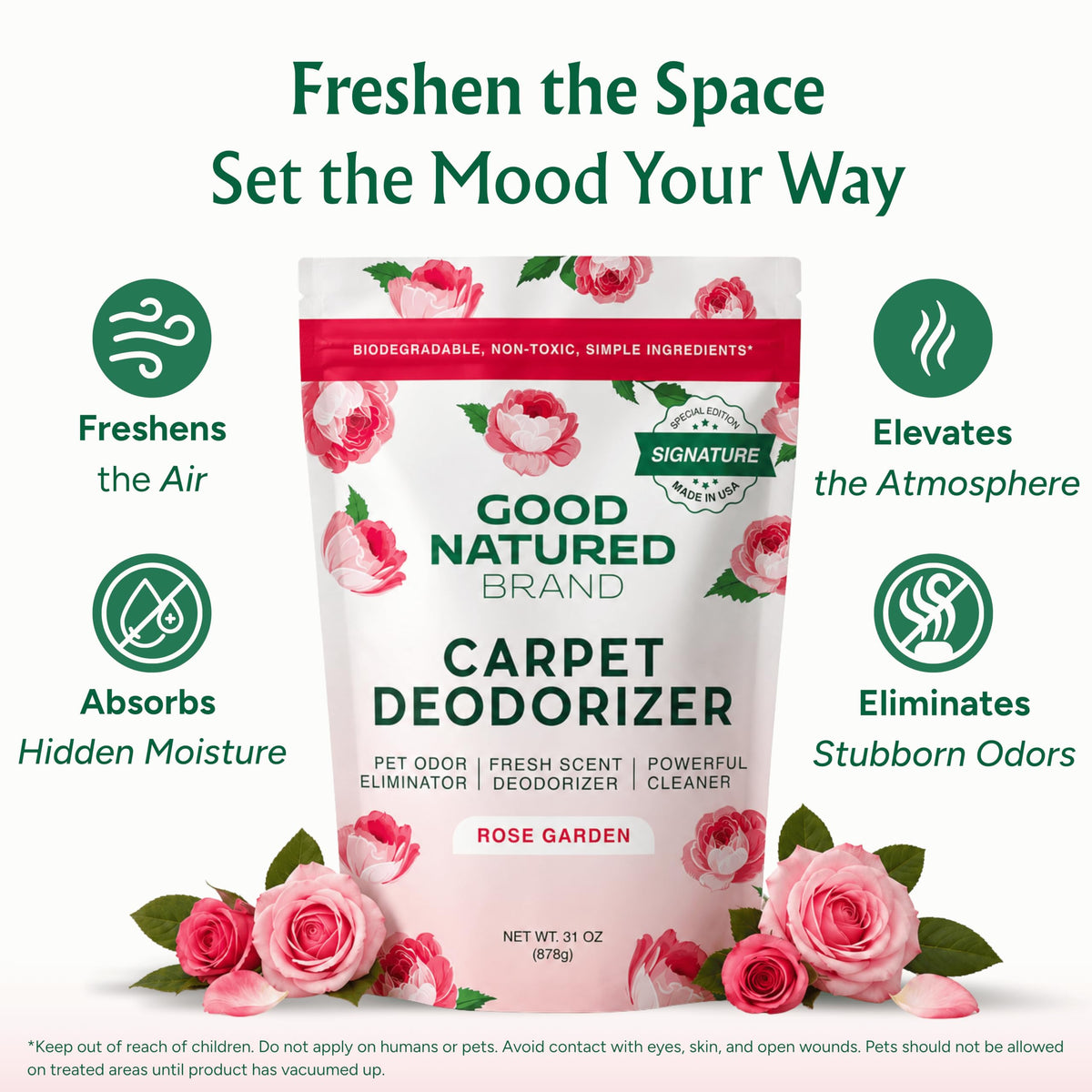 Carpet Freshener & Deodorizer Powder (31 Ounce)