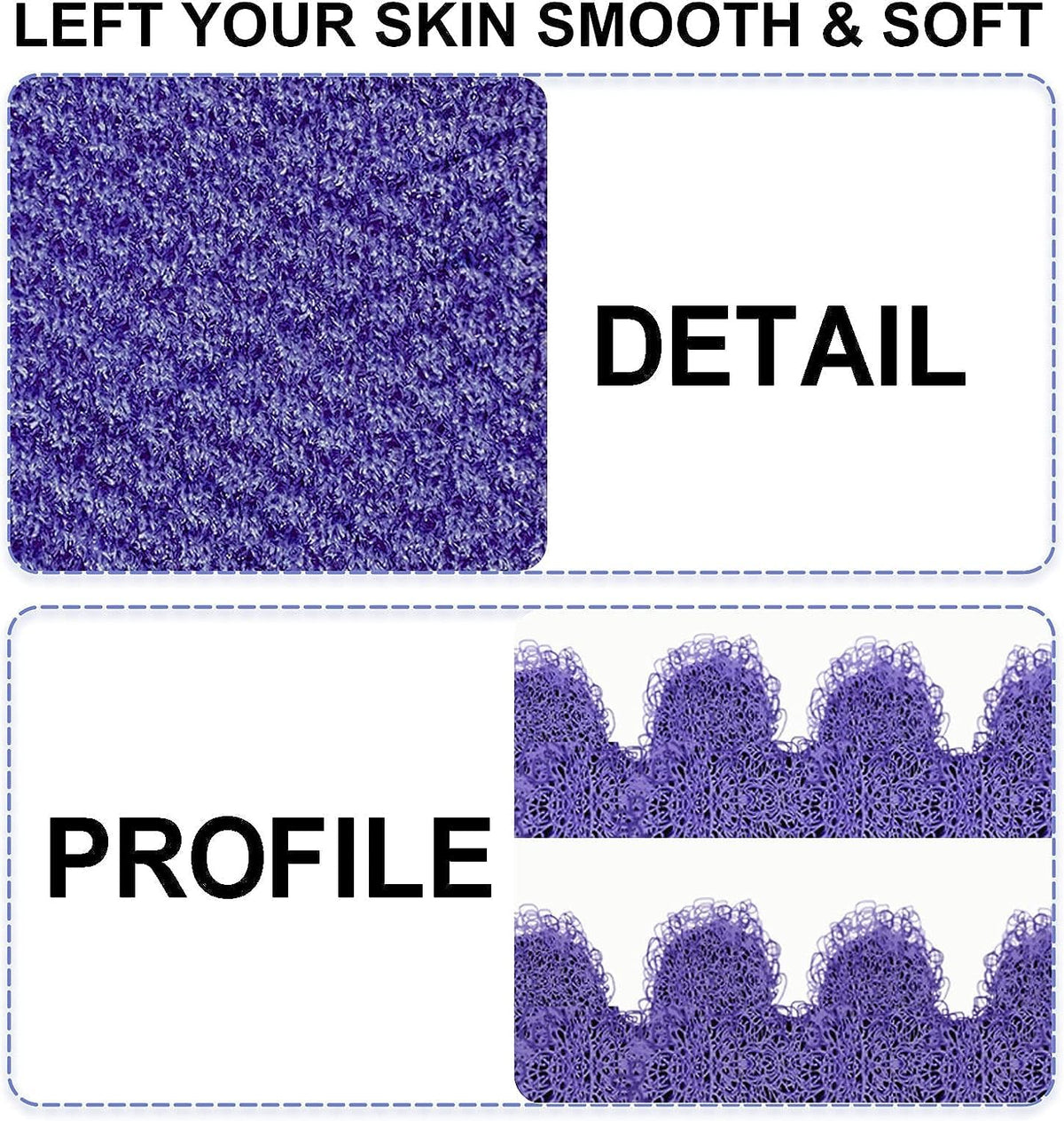 Exfoliating Glove for Shower Bath