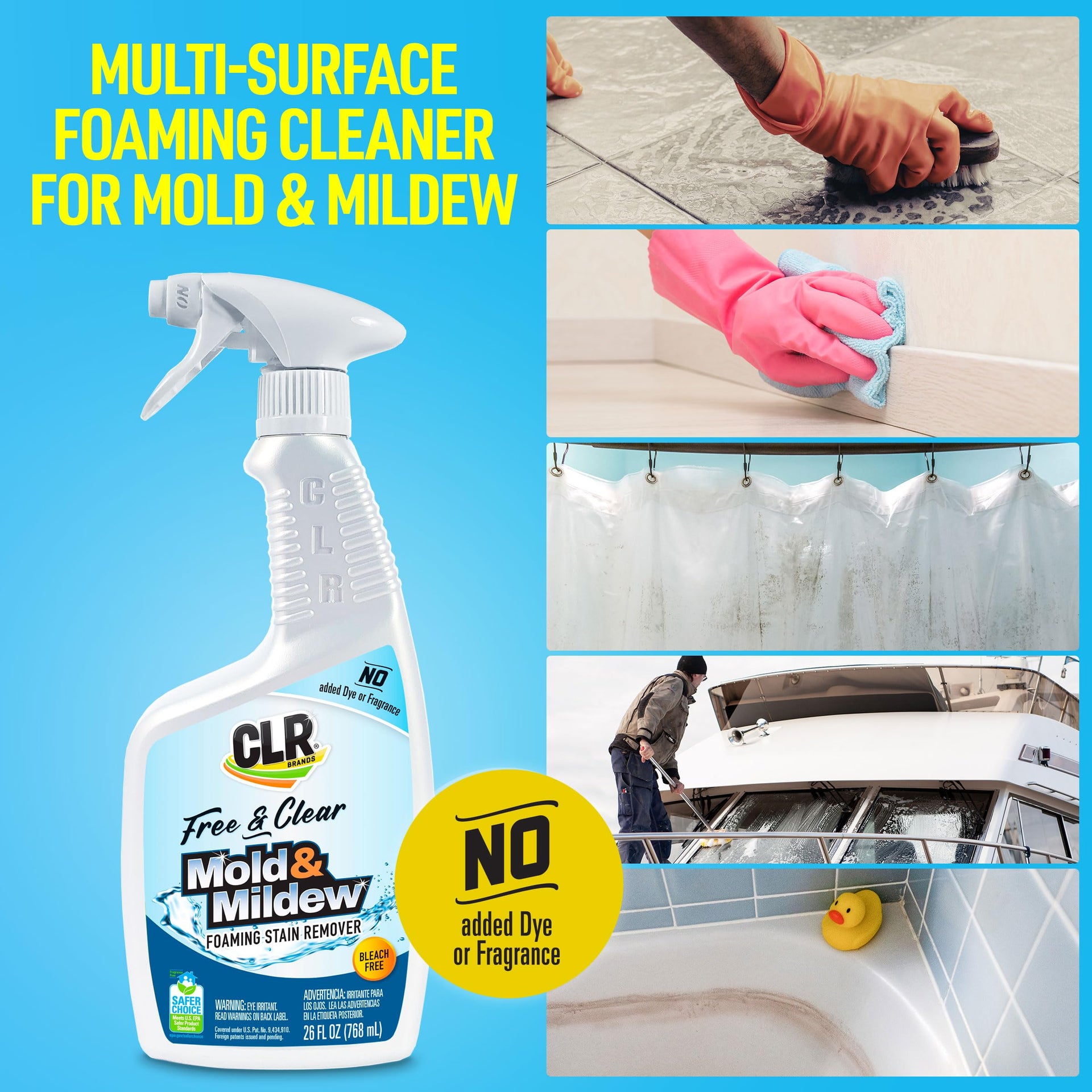 Brands Mold & Mildew Free & Clear Stain Remover (26 Fl Oz)