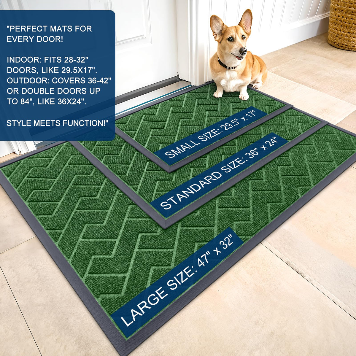 Front Door Mat Outside 71x23