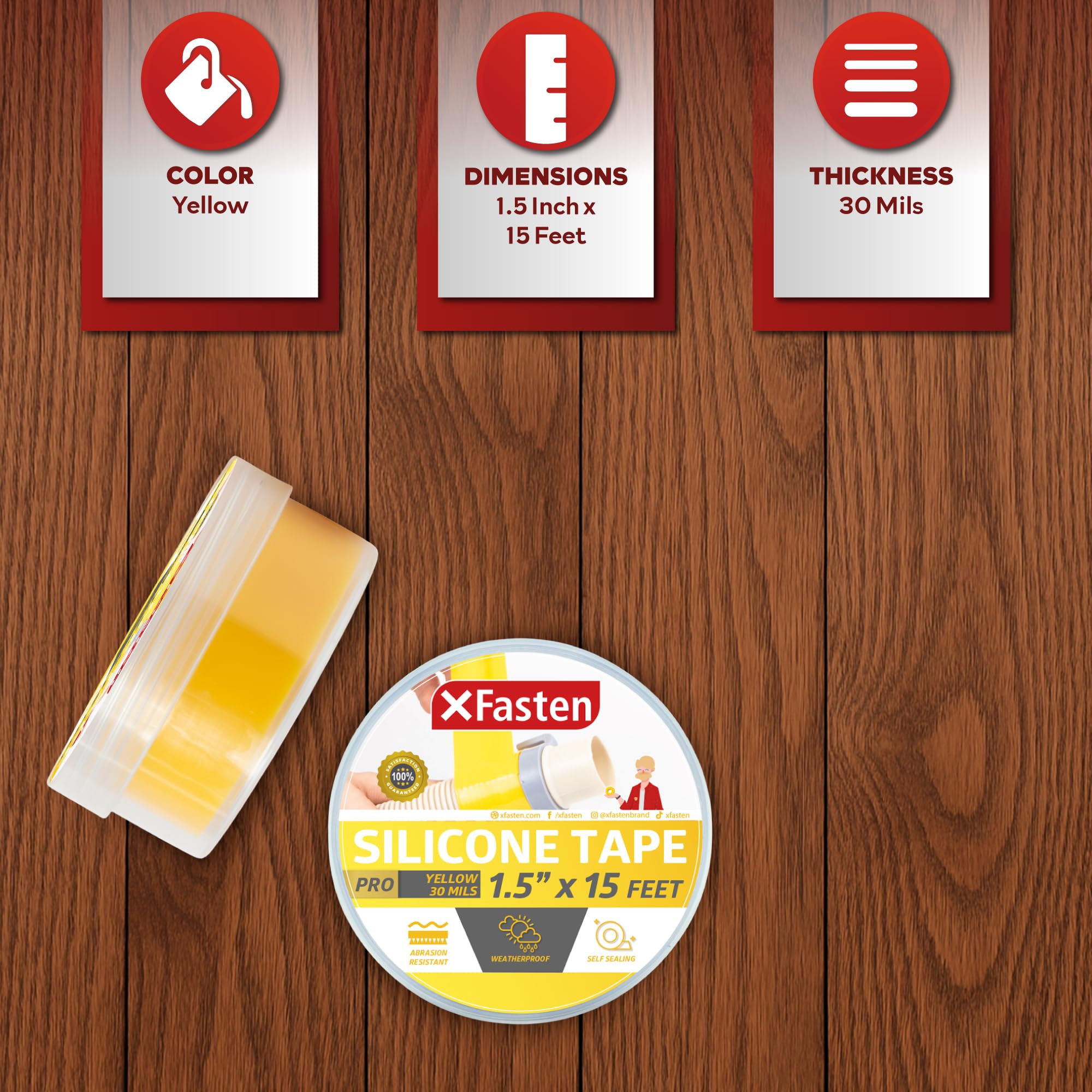 Self fusing Silicone Tape Pro (15 Foot)