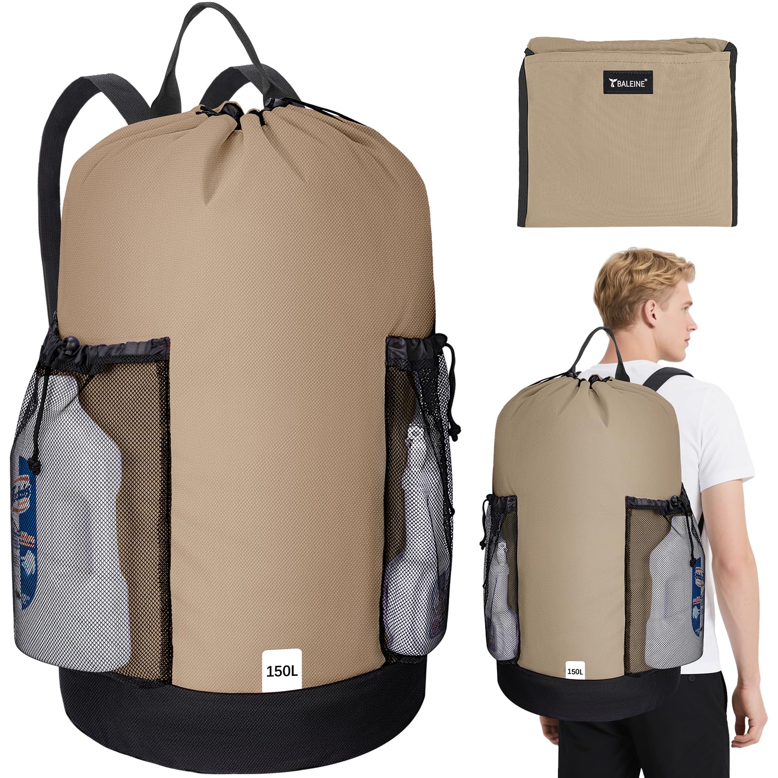 150L Laundry Bag Backpack