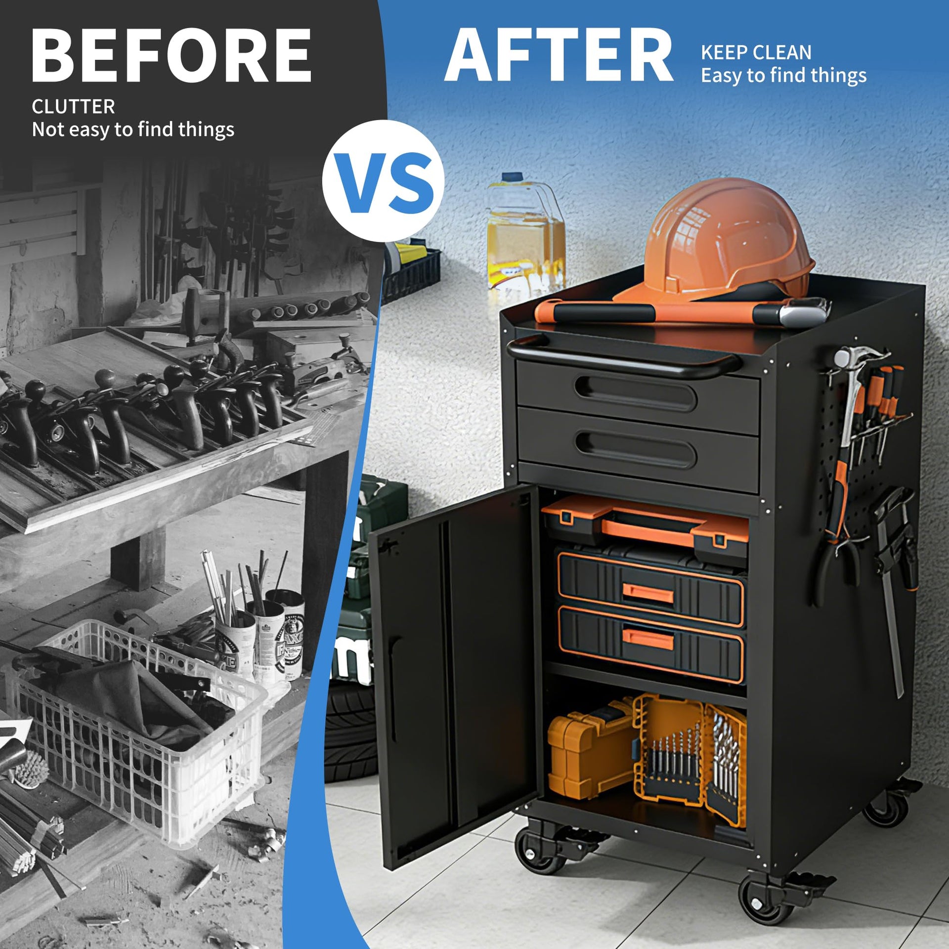 Metal Storage Cabinet for Garage