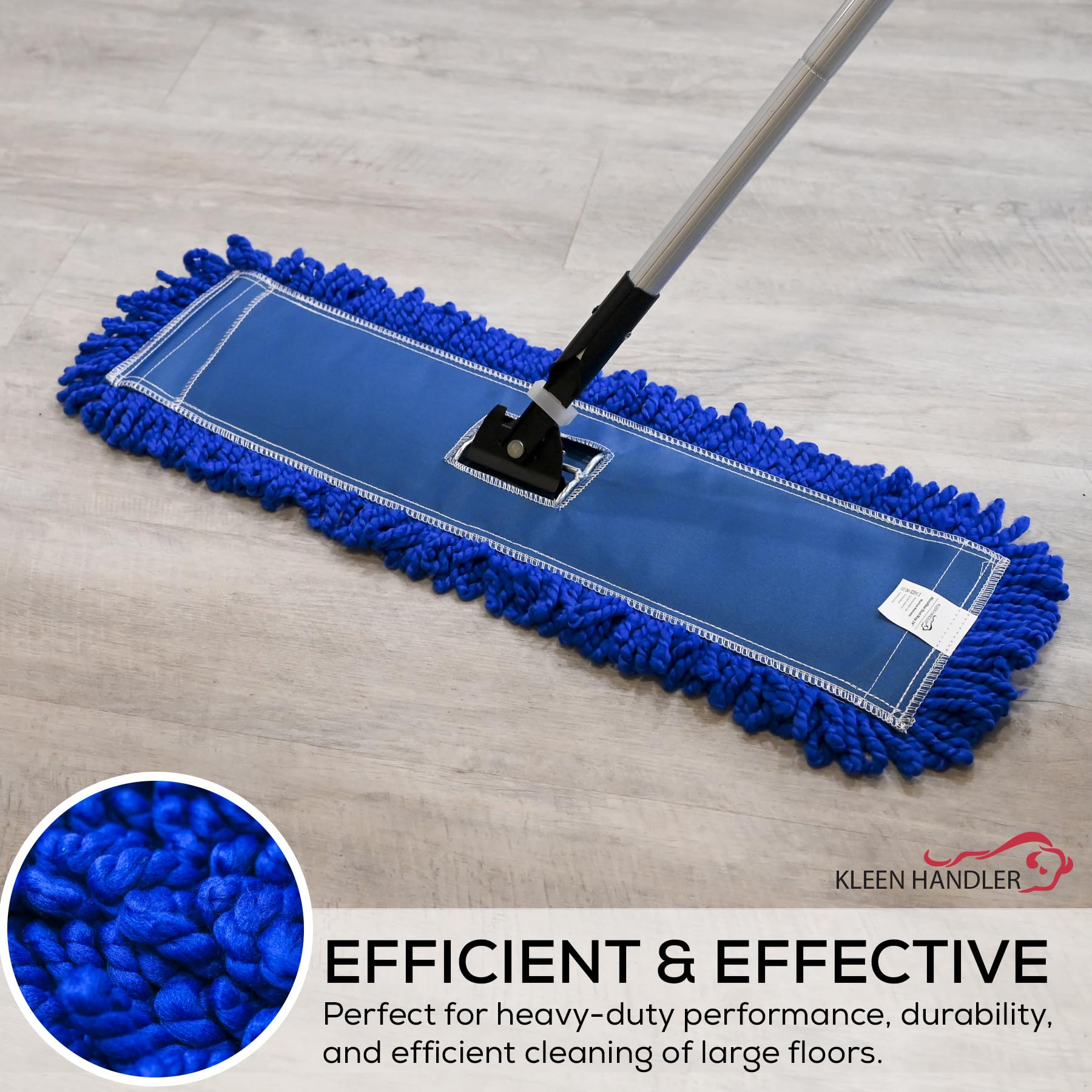 24" Microfiber Dust Mop Head Replacement (3 Count) - ModHome Supplies
