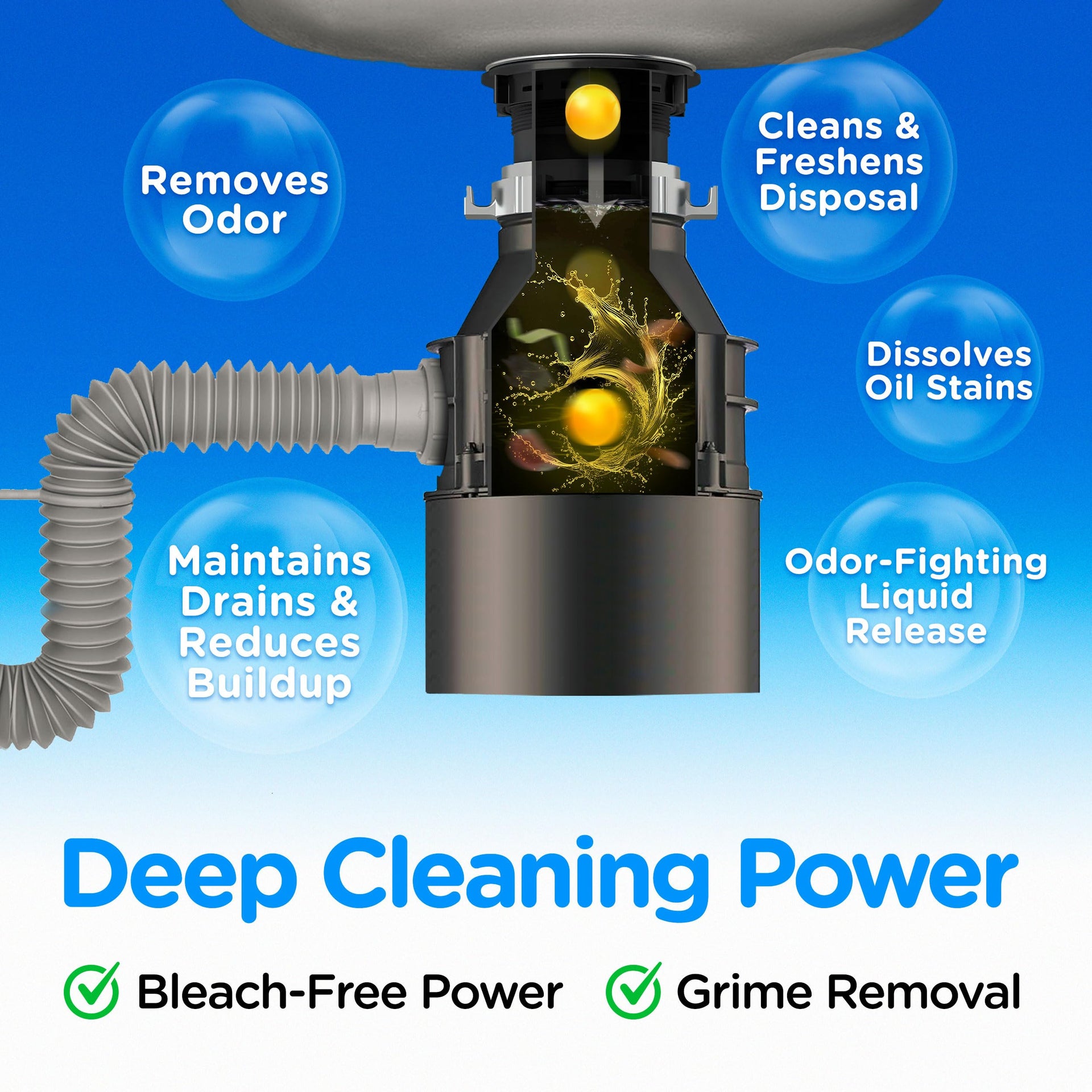Plink Garbage Disposal Cleaner and Deodorizer (40 Count)