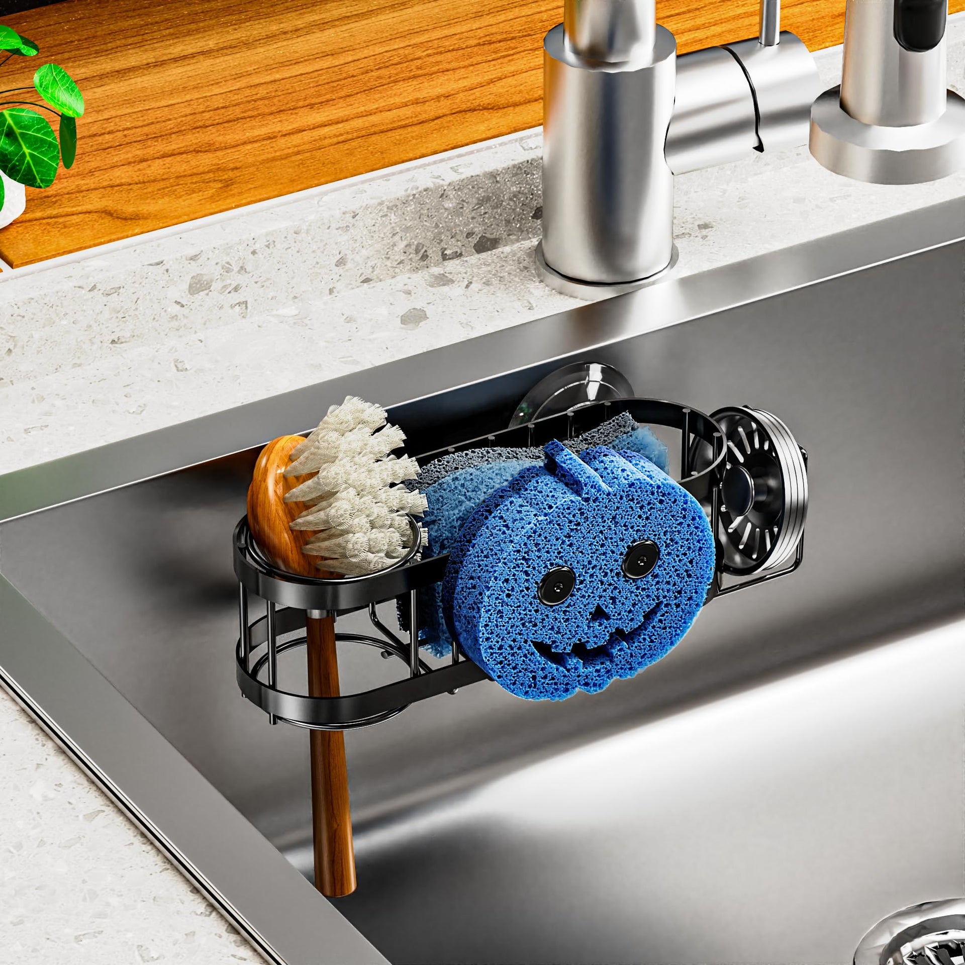 Sponge Holder Smiley Face