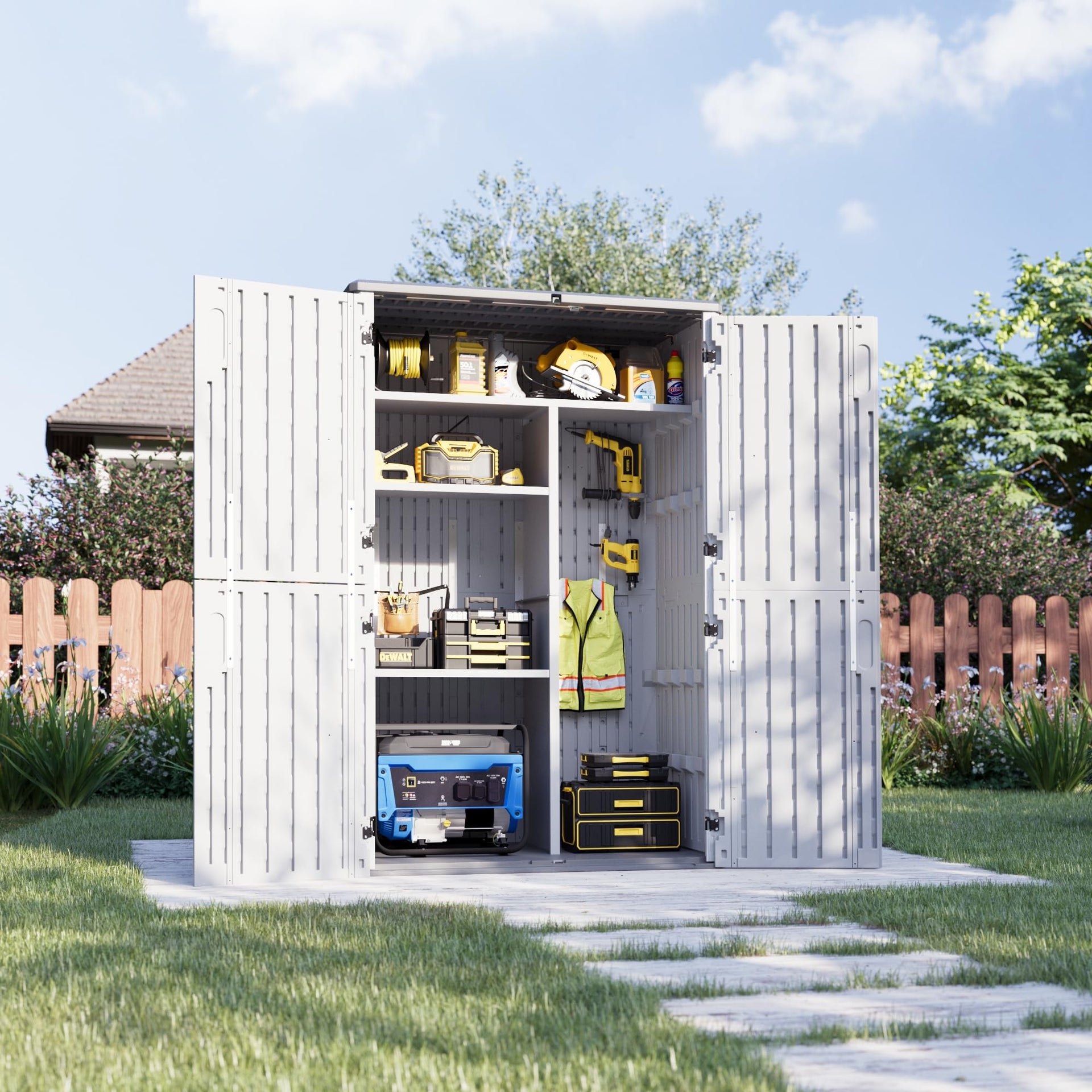Horizontal Storage Sheds 35 Cu.ft