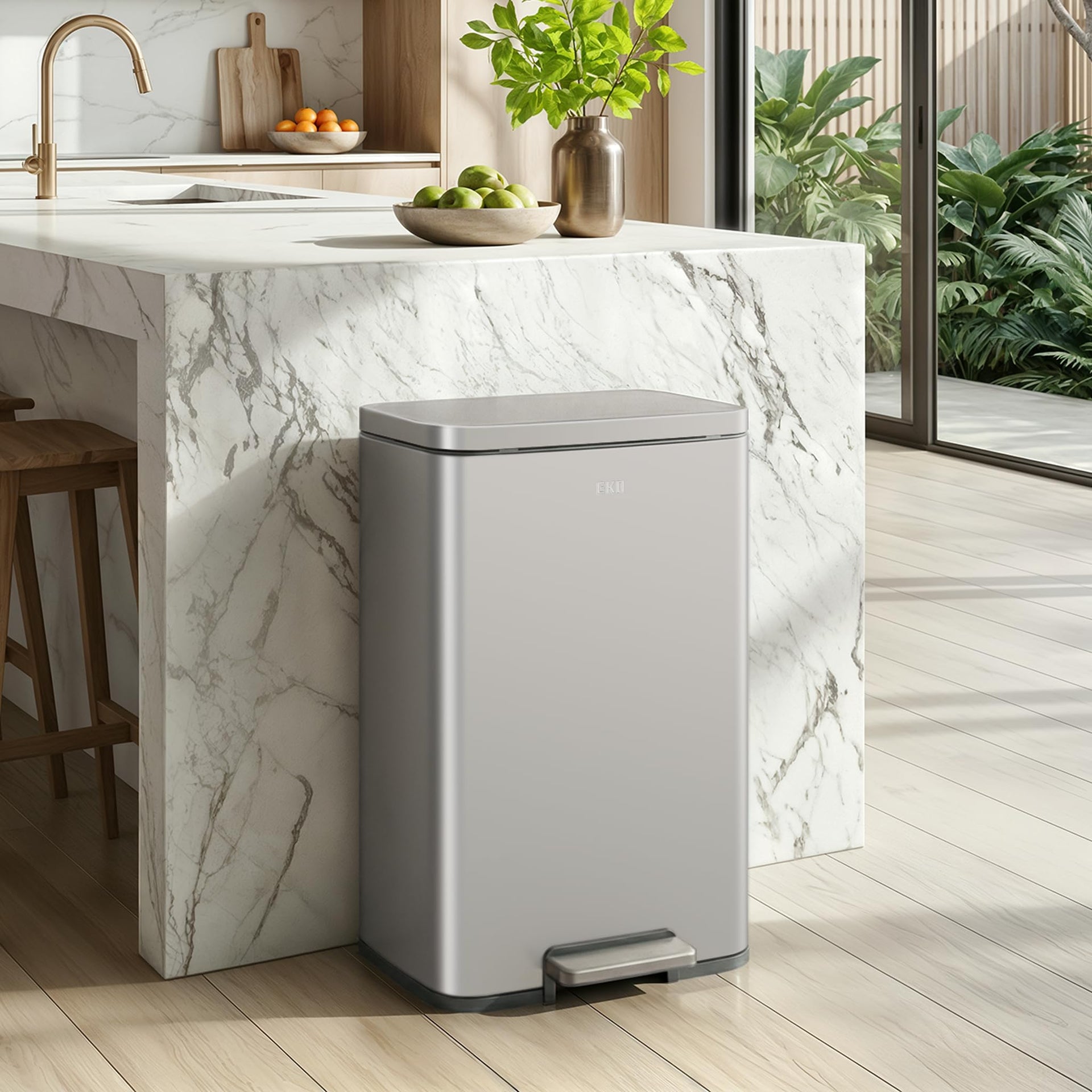 Madison Matte Grey Stainless Steel 13.2 Gal