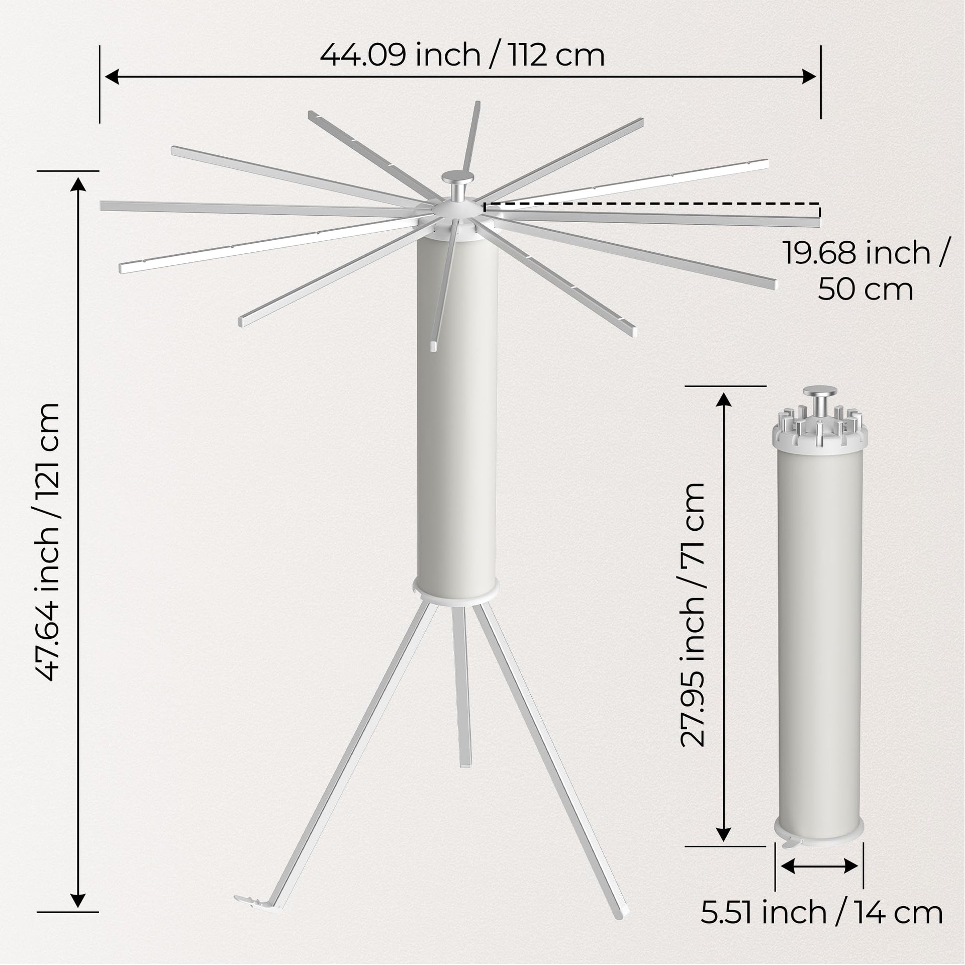 Tripod Clothes Drying Rack